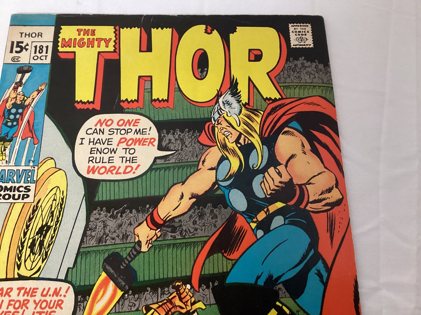 The Mighty Thor 181 Marvel Comic Book - 3