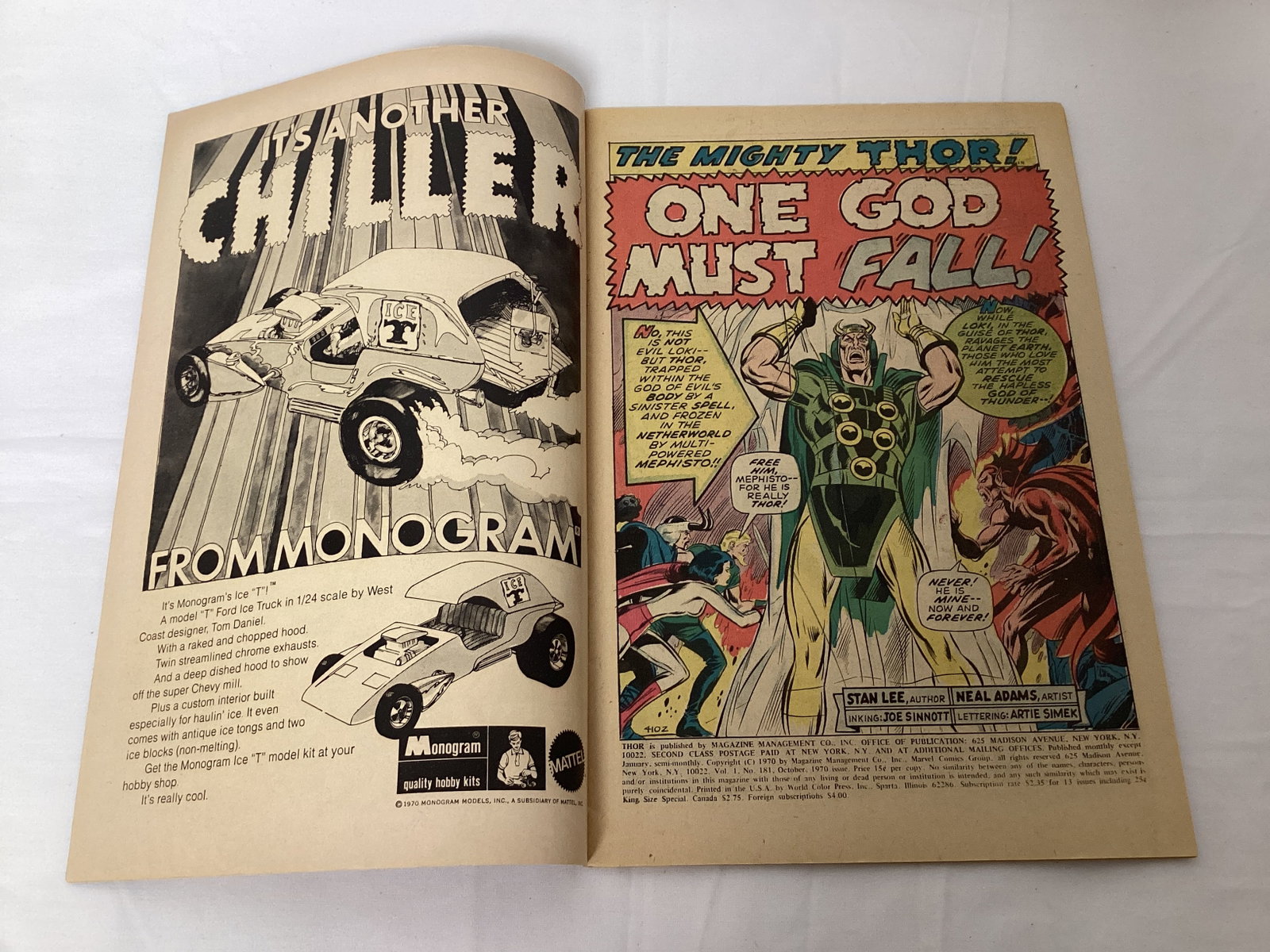 The Mighty Thor 181 Marvel Comic Book - 6