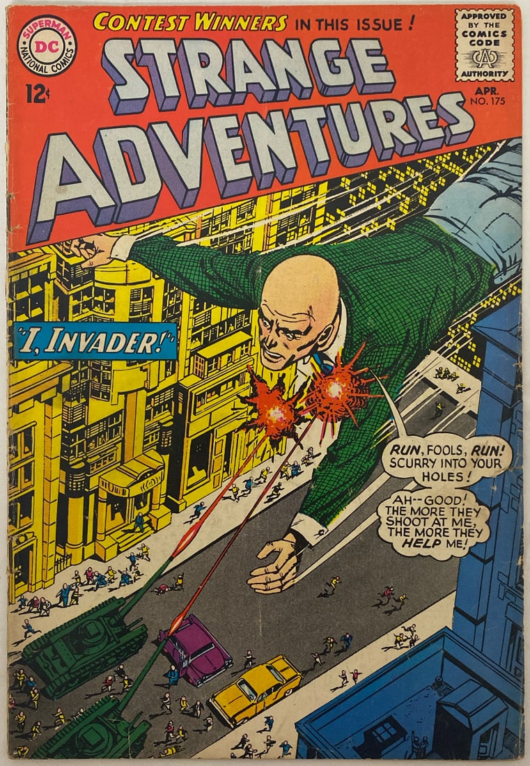 Strange Adventures 175 DC Comic Book (1 of 8)