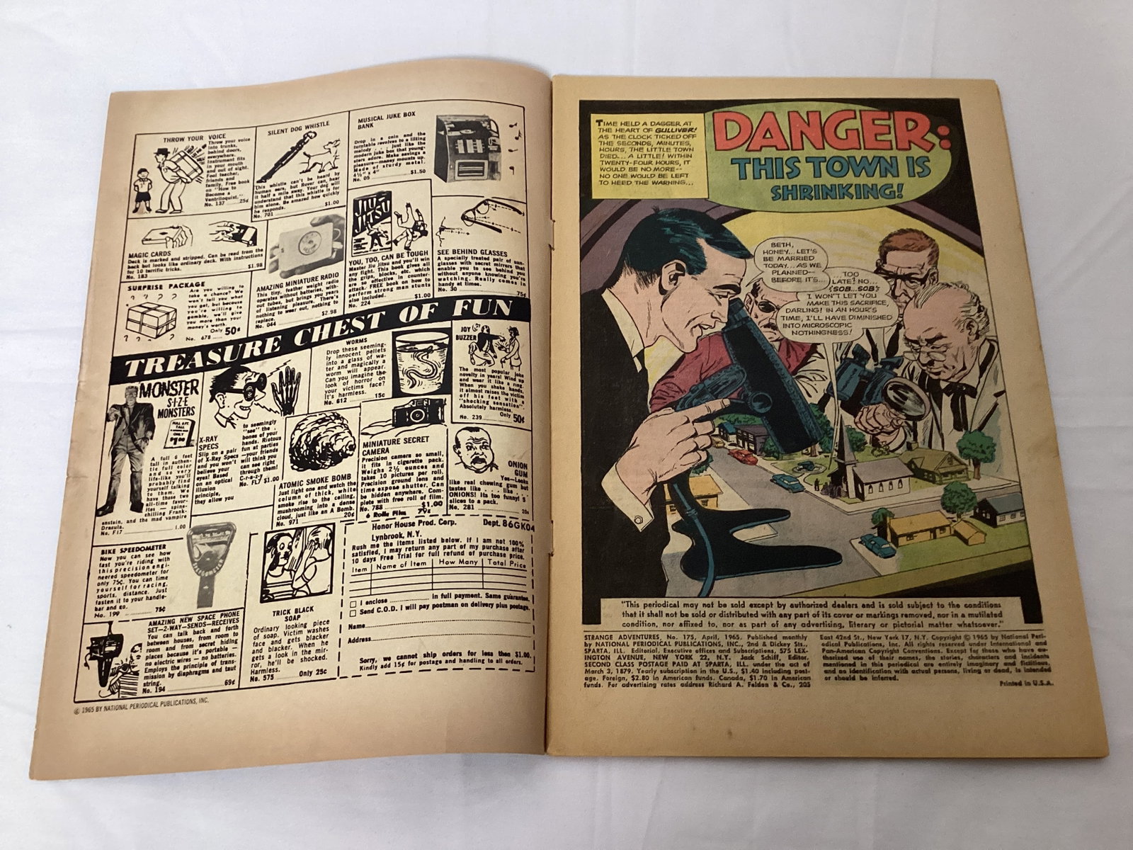 Strange Adventures 175 DC Comic Book - 6