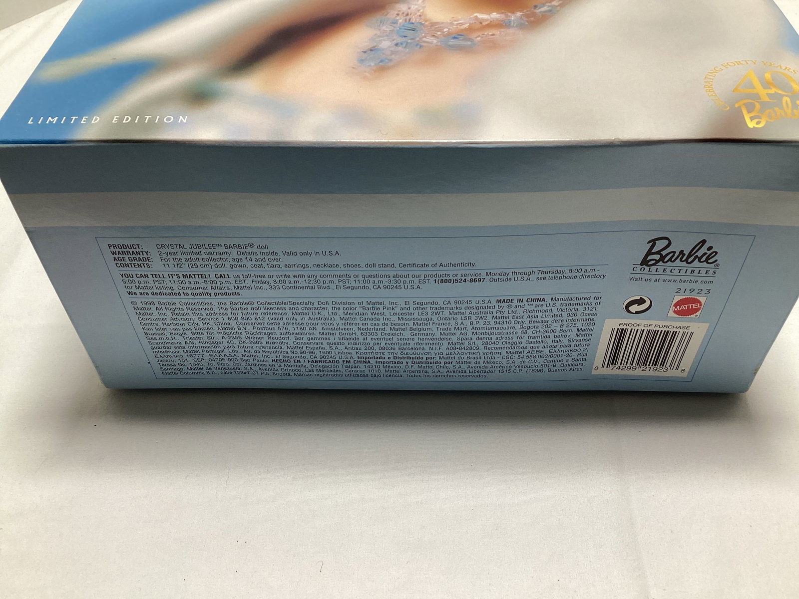 Crystal Jubilee Barbie Doll - 3