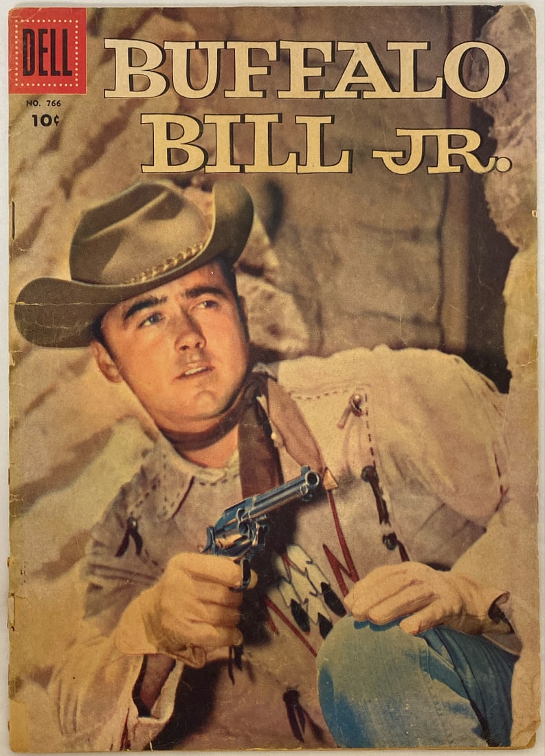 Buffalo Bill Jr 766 Dell Comic Book: 1956