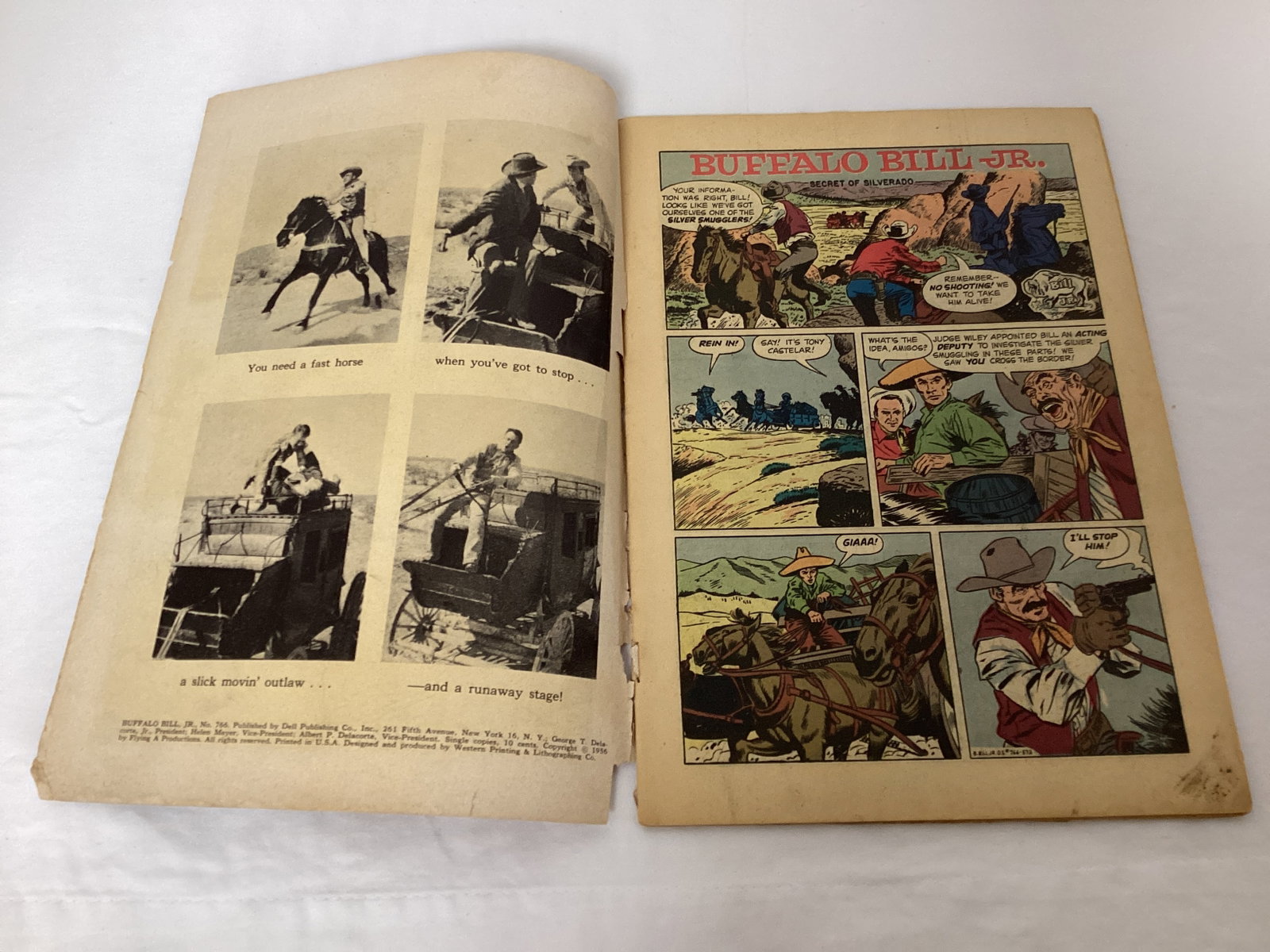 Buffalo Bill Jr 766 Dell Comic Book - 6