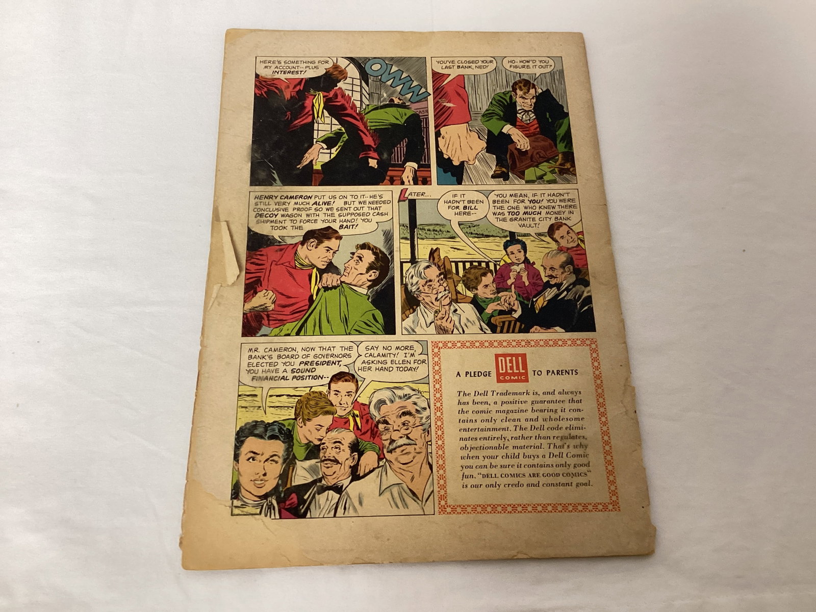 Buffalo Bill Jr 766 Dell Comic Book - 8