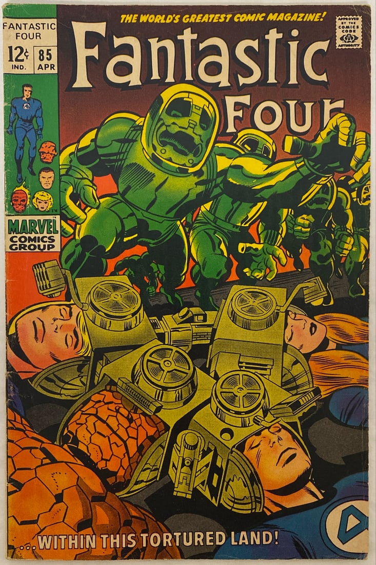 Fantastic Four 85 Marvel Comic Book (1 of 8)