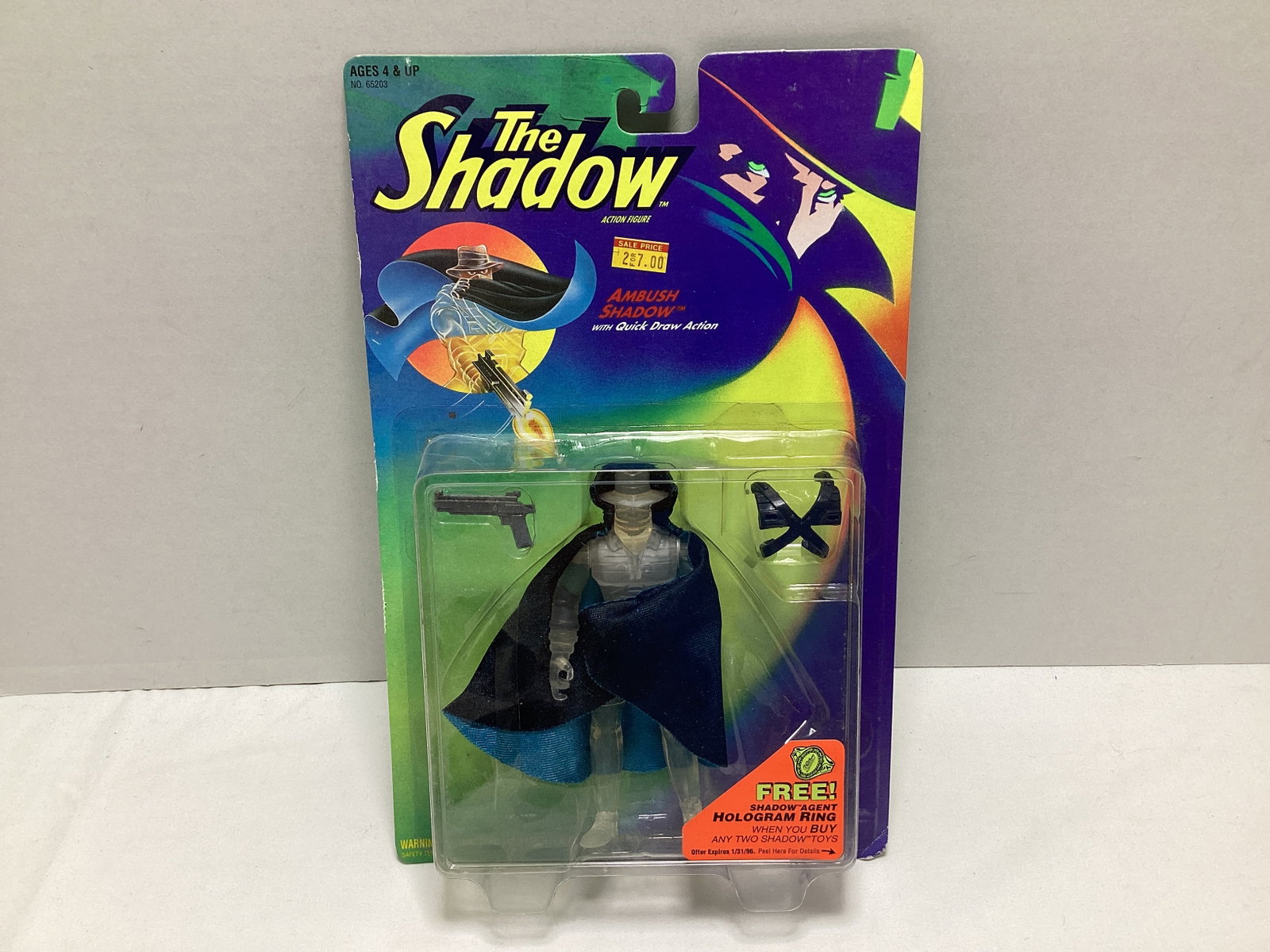 The Shadow Ambush Shadow Action Figure: .