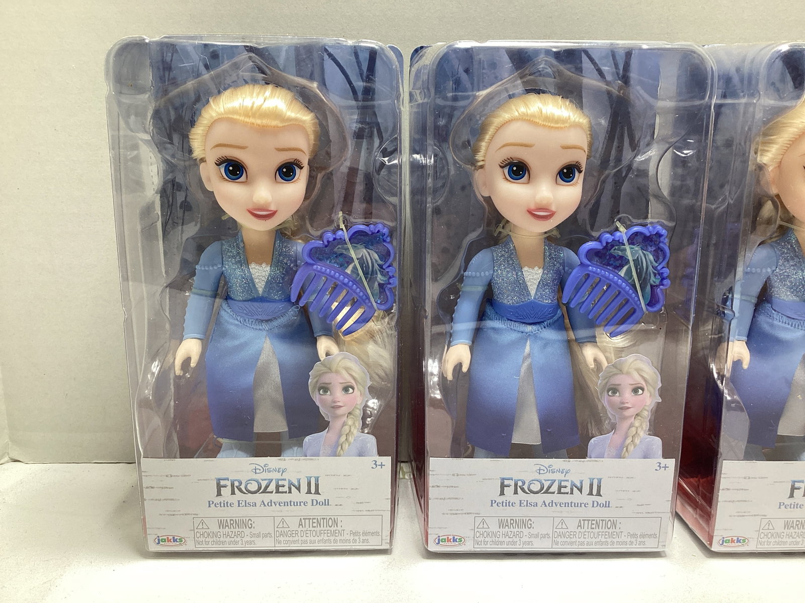 Four Frozen 2 Petite Elsa Adventure Dolls - 2