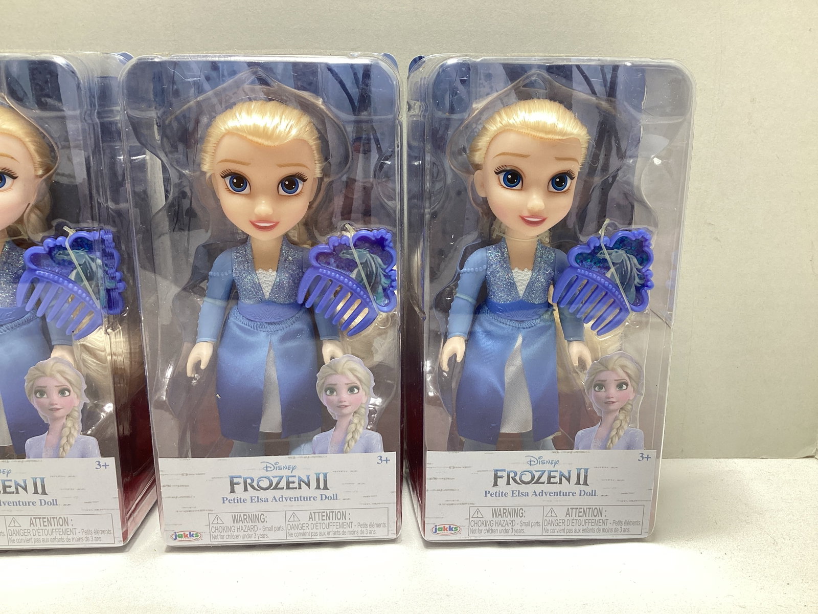 Four Frozen 2 Petite Elsa Adventure Dolls - 3