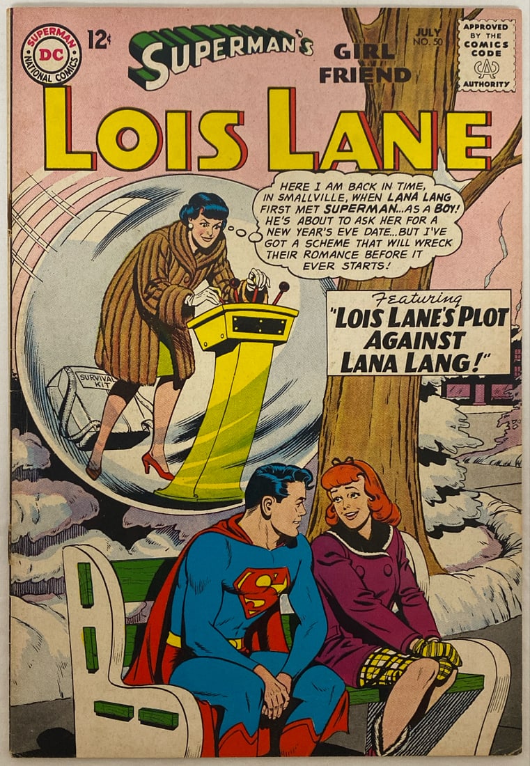 Superman's Girlfriend Lois Lane 50 DC Comic Book (1 of 8)