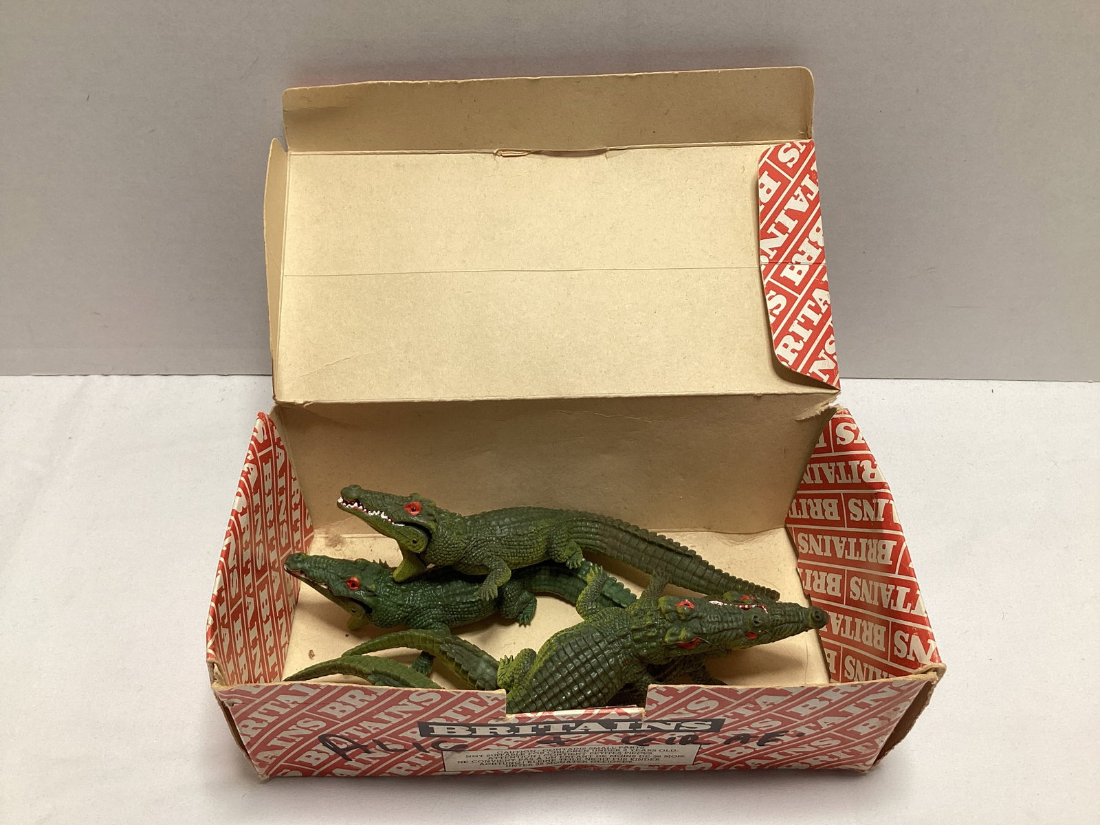 Britains Crocodile Model Figures: .