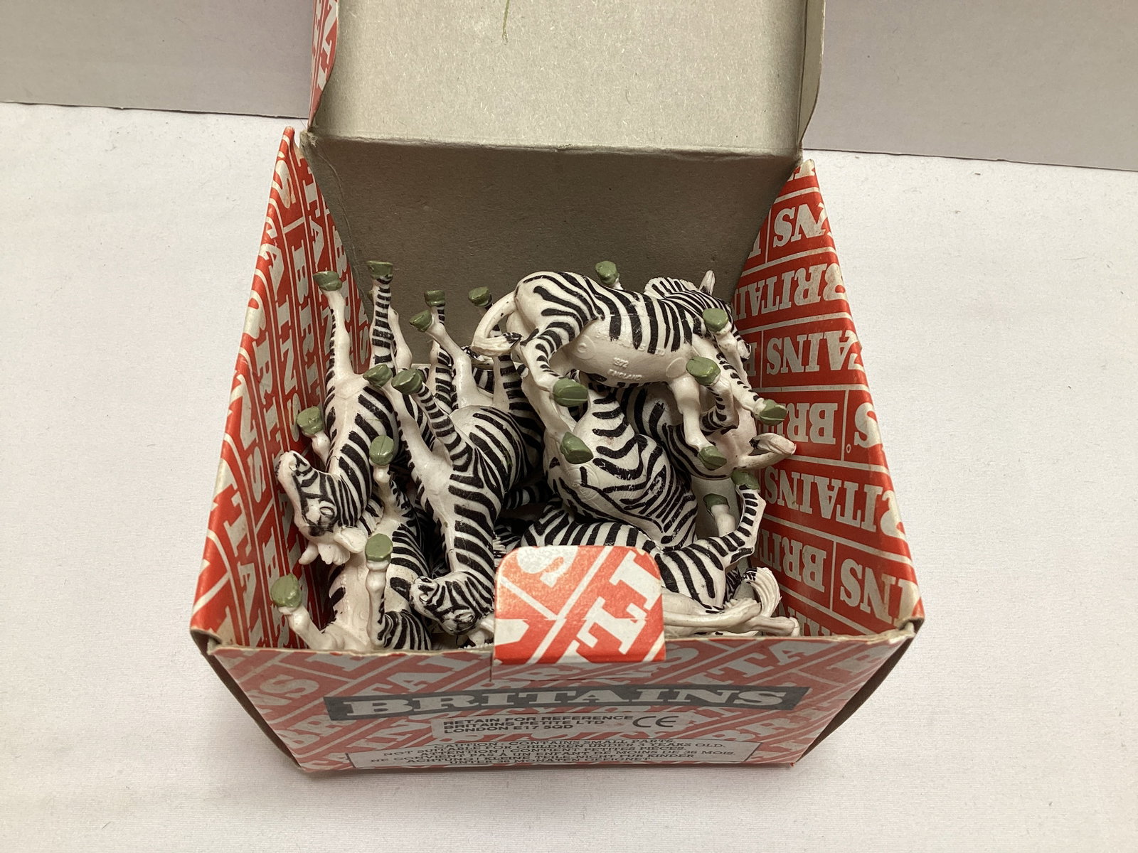 Britains Zebra Model Figures - 2