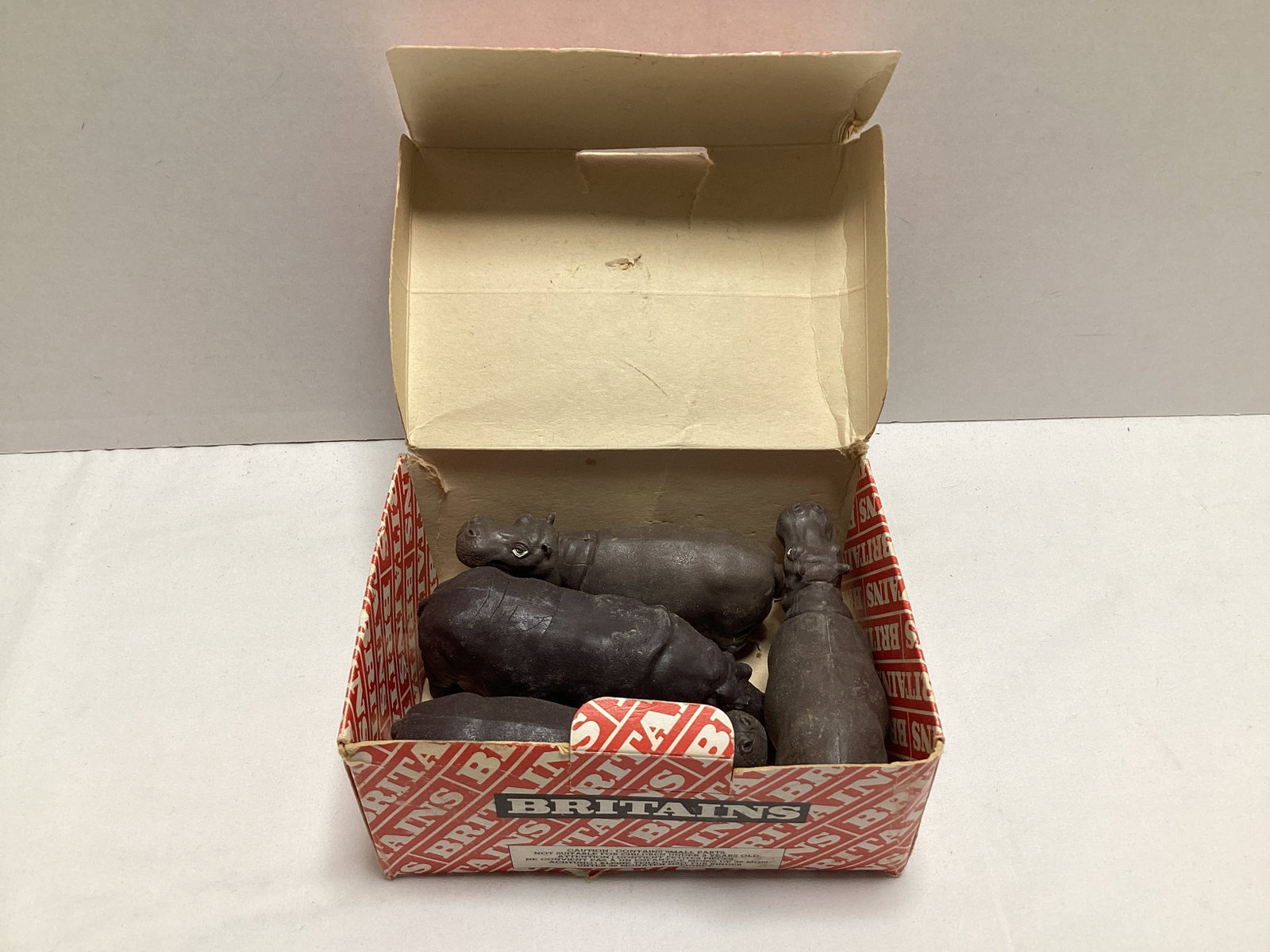 Britains Hippo Model Figures: .