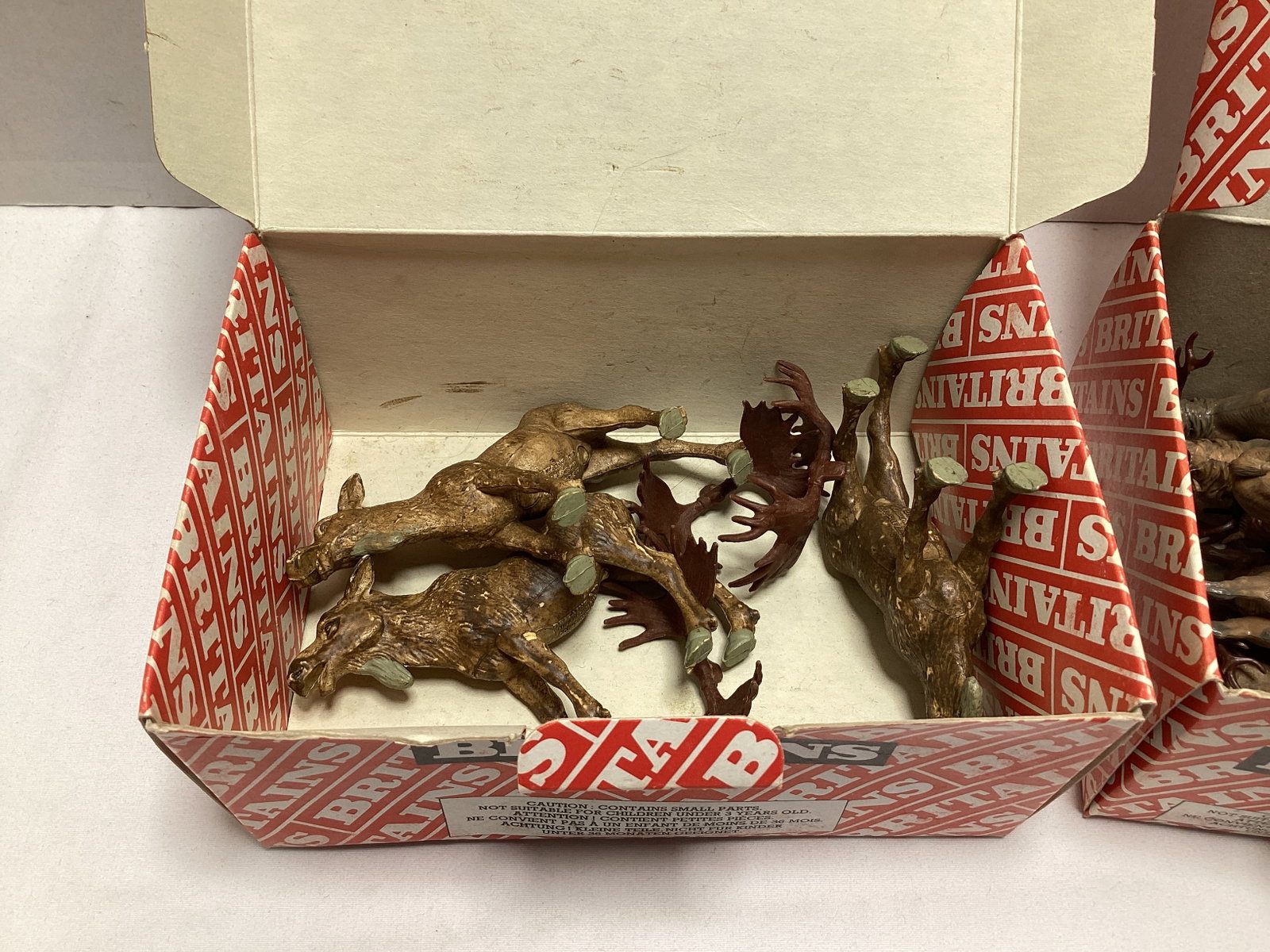Britains Moose and Stag Model Figures - 2