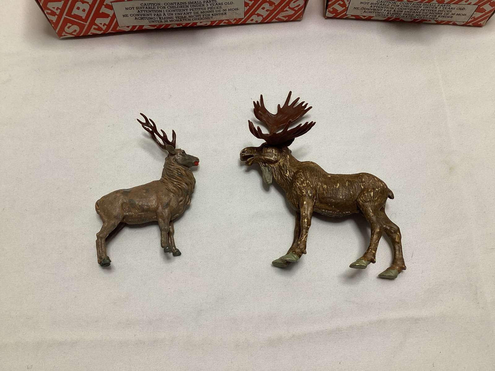 Britains Moose and Stag Model Figures - 4