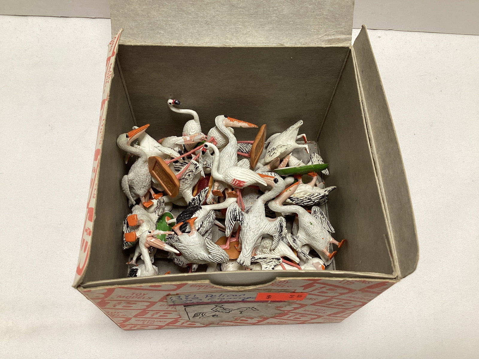 Britains Pelican, Flamingo, and Stork Model Figures - 2