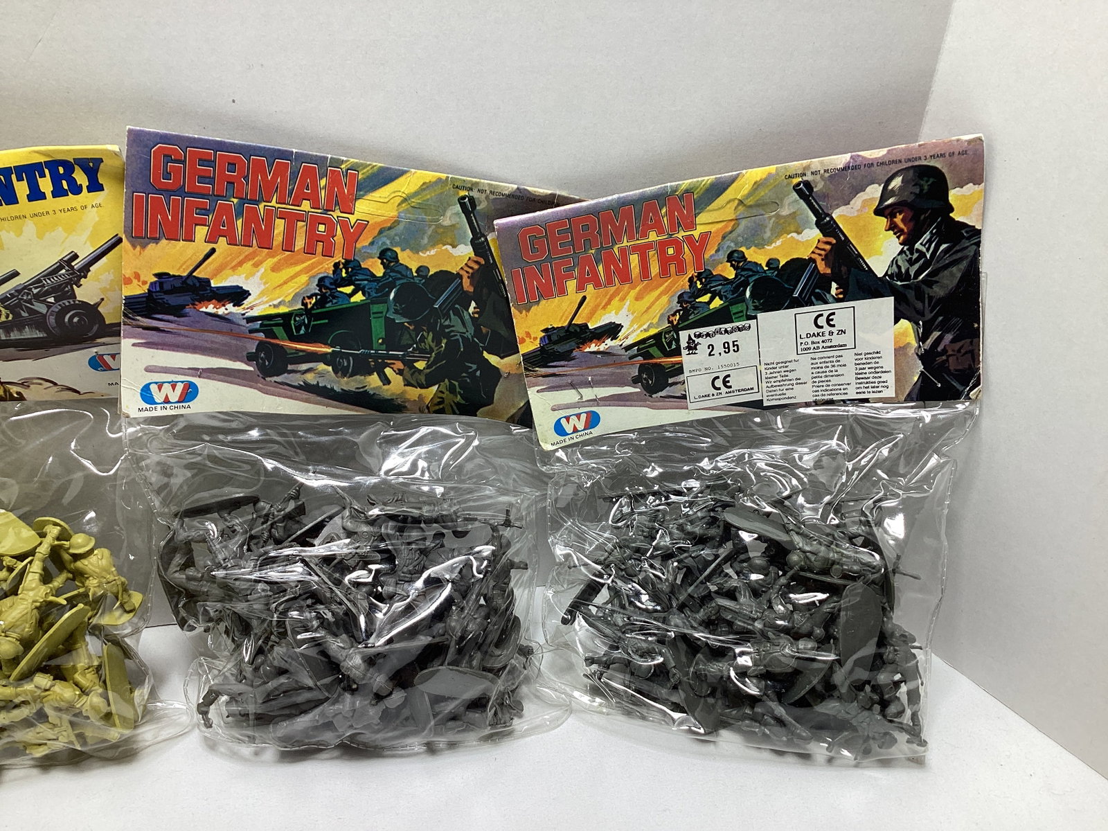 British and German Infantry Plastic Soldiers - 3