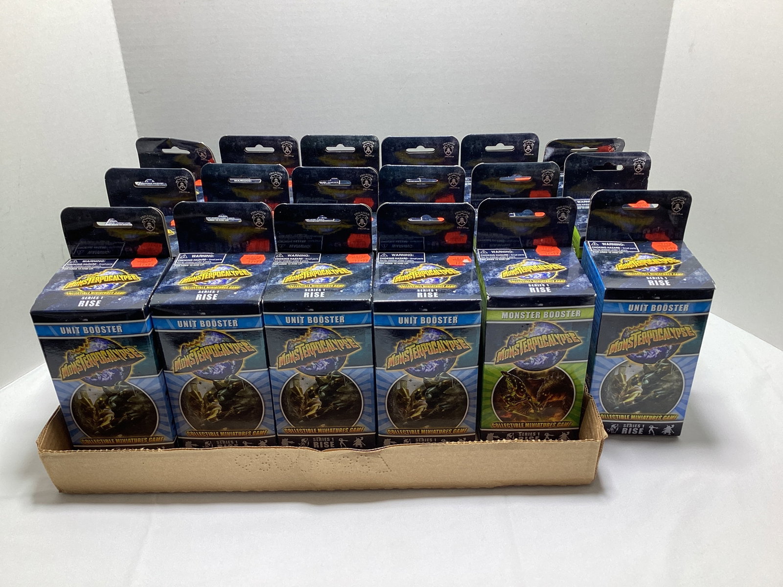18 Monsterpocalypse RP Game Mystery Miniature Boxes: .