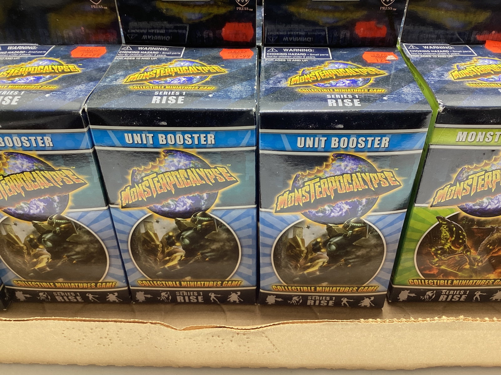 18 Monsterpocalypse RP Game Mystery Miniature Boxes - 2