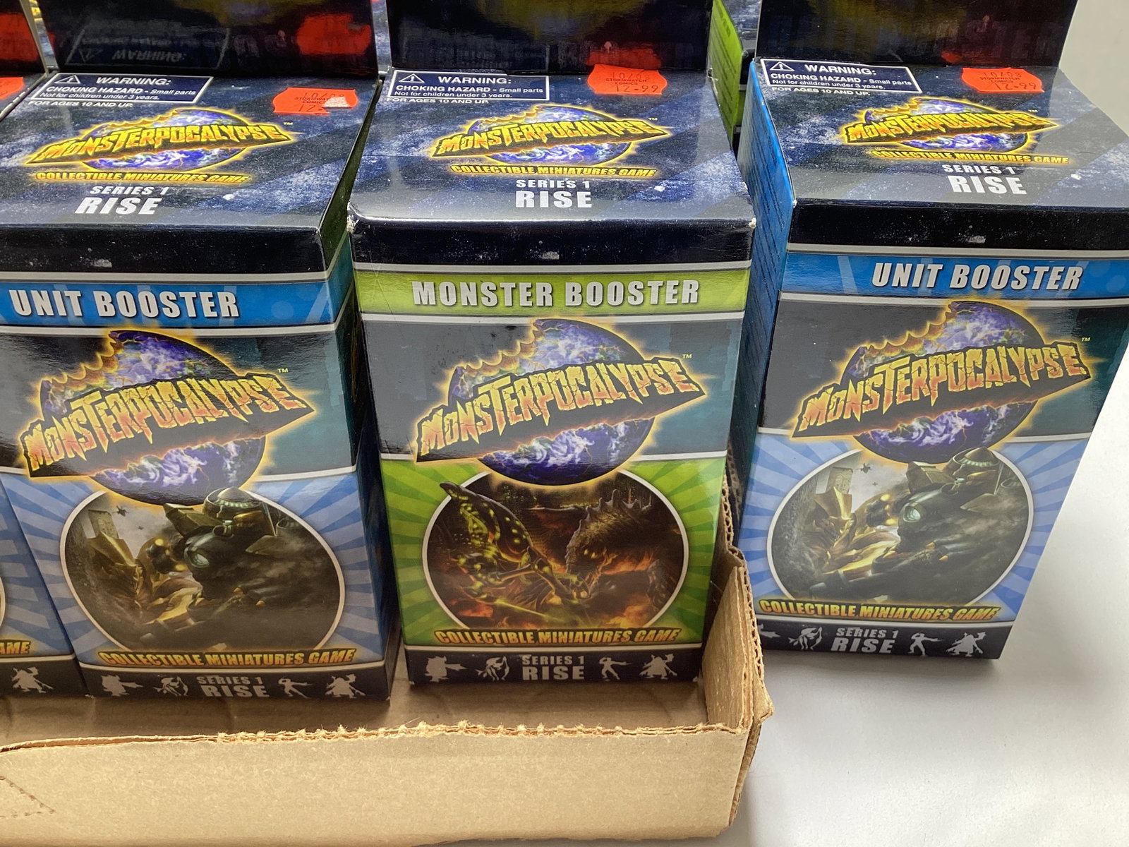 18 Monsterpocalypse RP Game Mystery Miniature Boxes - 3