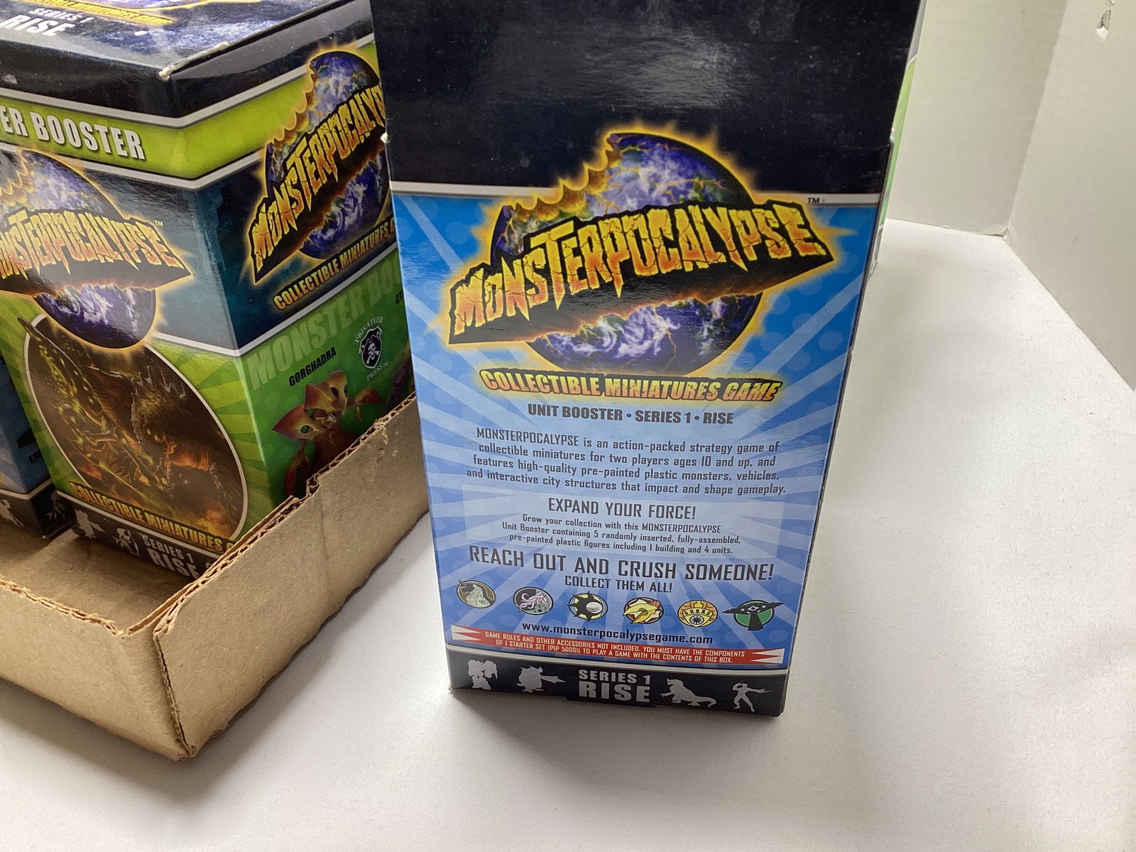 18 Monsterpocalypse RP Game Mystery Miniature Boxes - 6