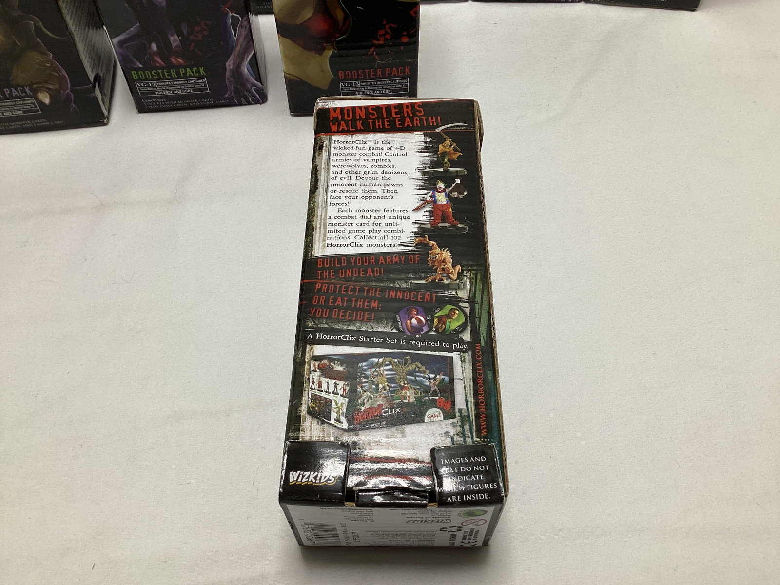 12 HorrorClix Game Mystery Figure Boxes - 3