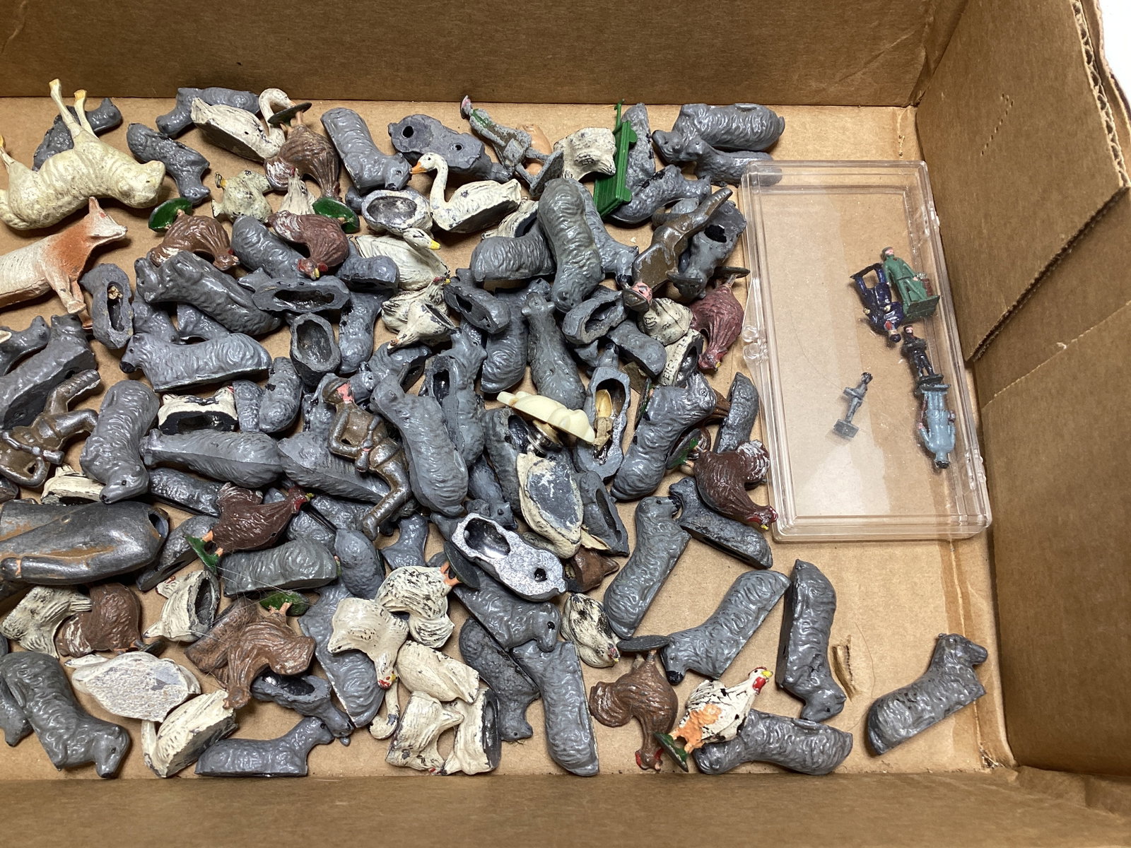 Cast Metal Animal Figures - 3