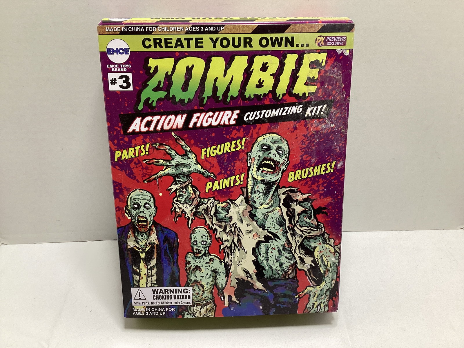 EMCE Zombie Action Figure Customizing Kit: .