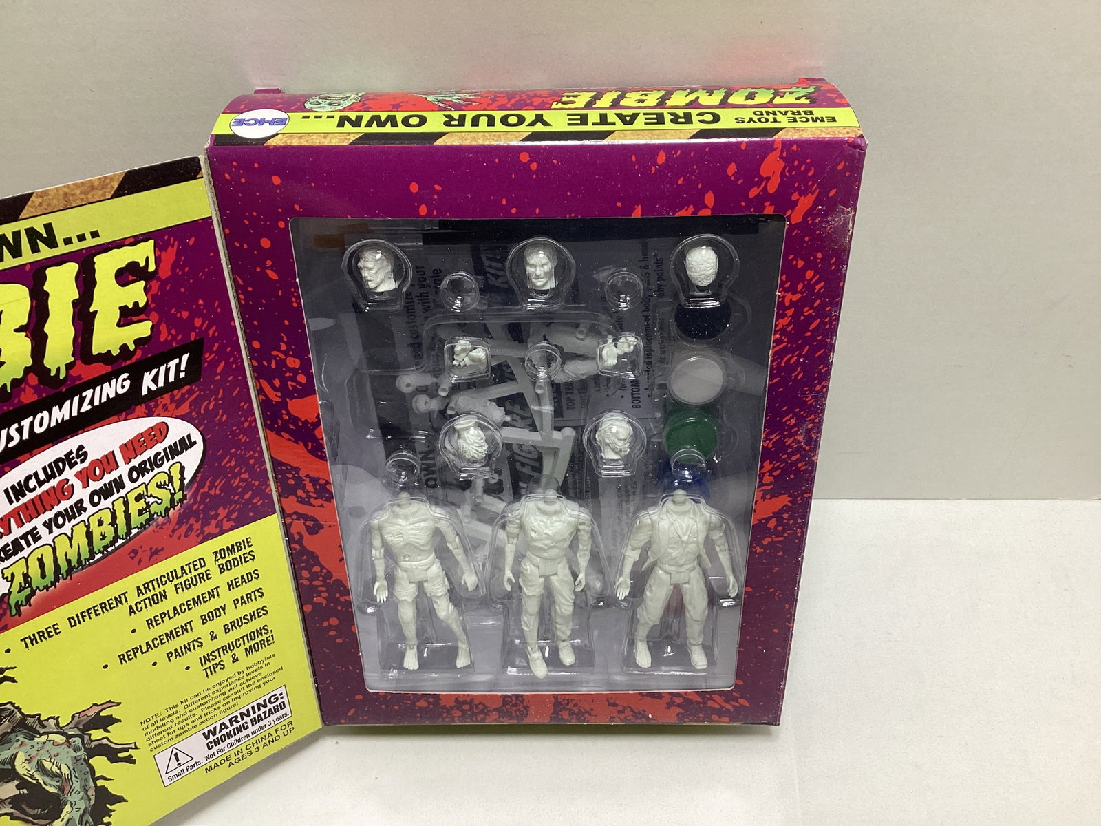 EMCE Zombie Action Figure Customizing Kit - 2