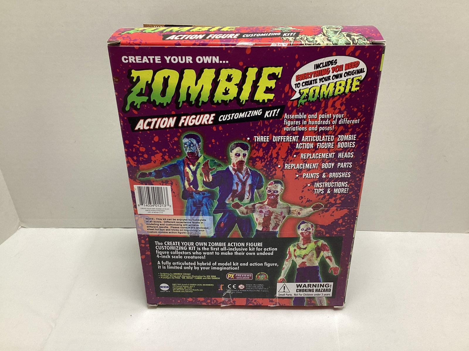 EMCE Zombie Action Figure Customizing Kit - 4