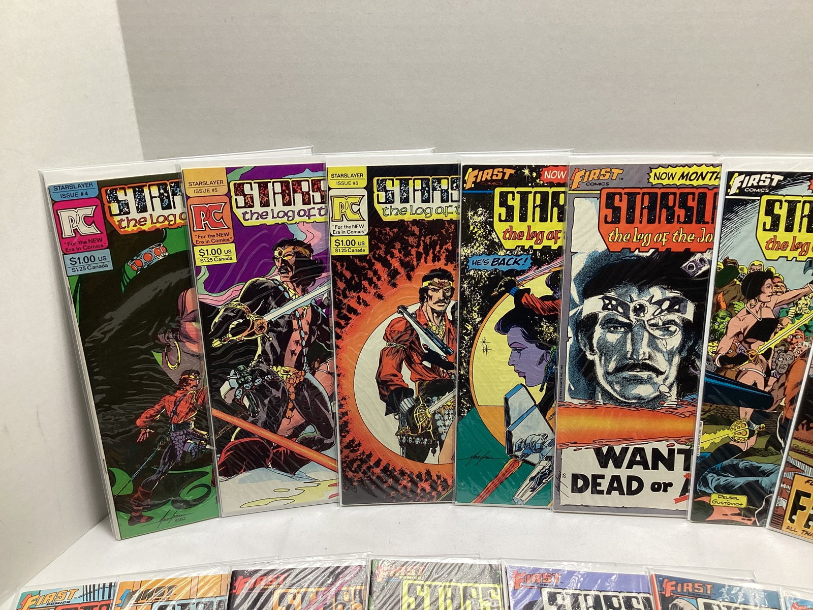 Starslayer Log of the Jolly Roger First Comic Books - 2