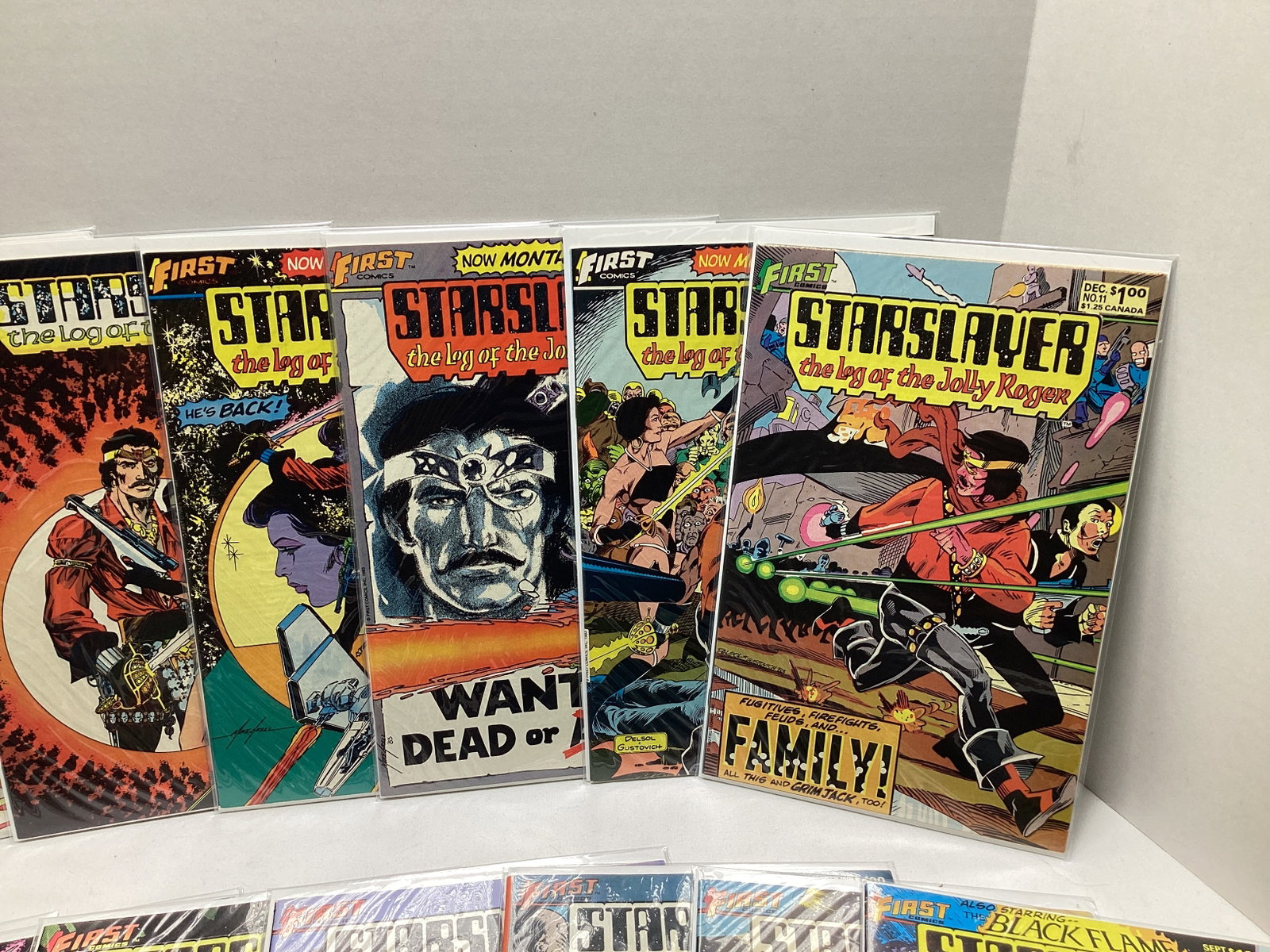 Starslayer Log of the Jolly Roger First Comic Books - 3