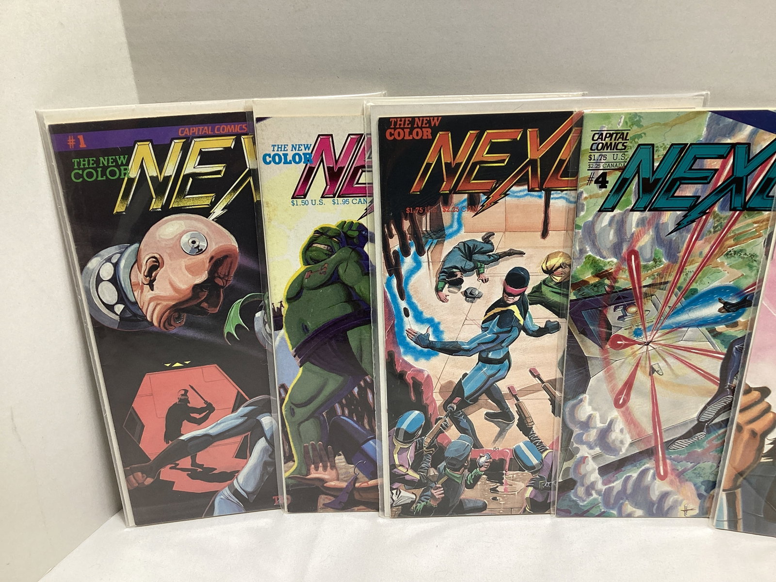 Nexus 1-6 Capital Comic Books - 2