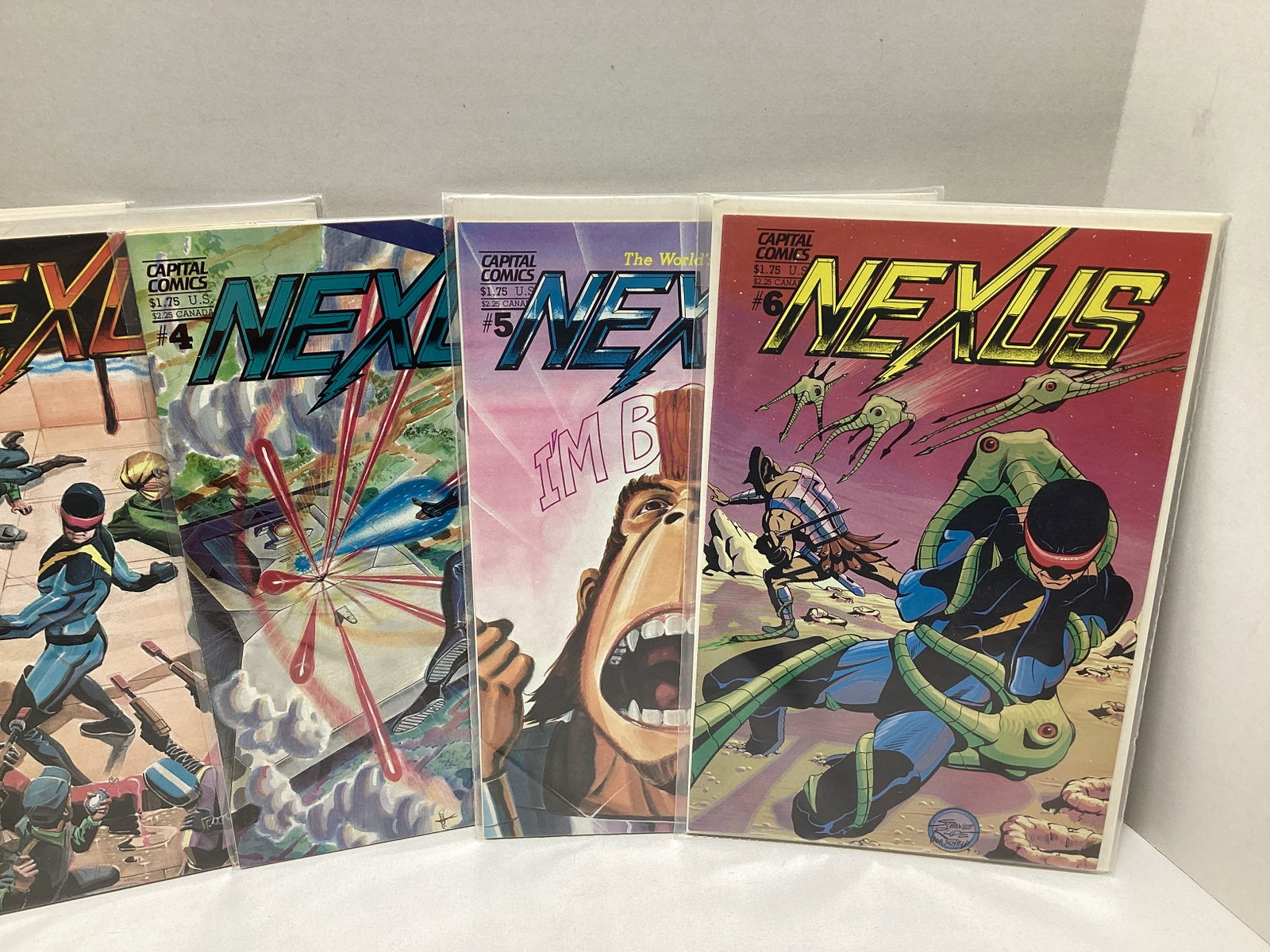 Nexus 1-6 Capital Comic Books - 3