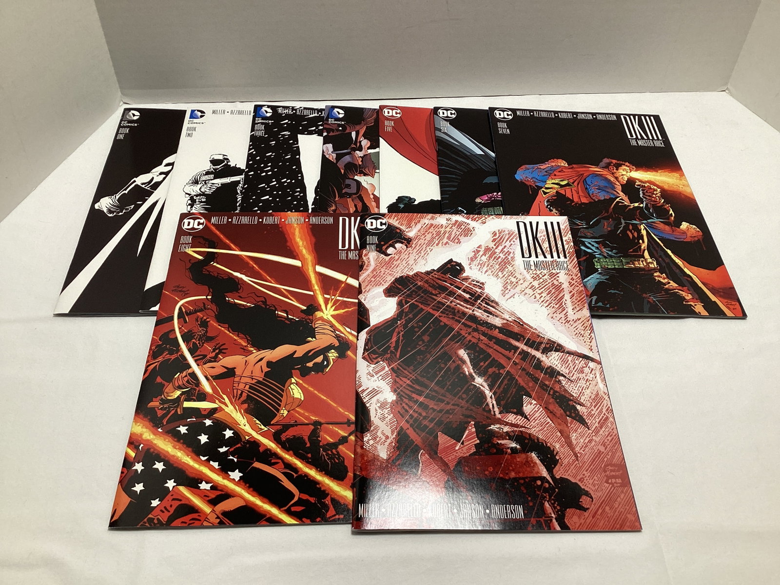 DKIII The Master Race 1-9 DC Batman Comic Books: .