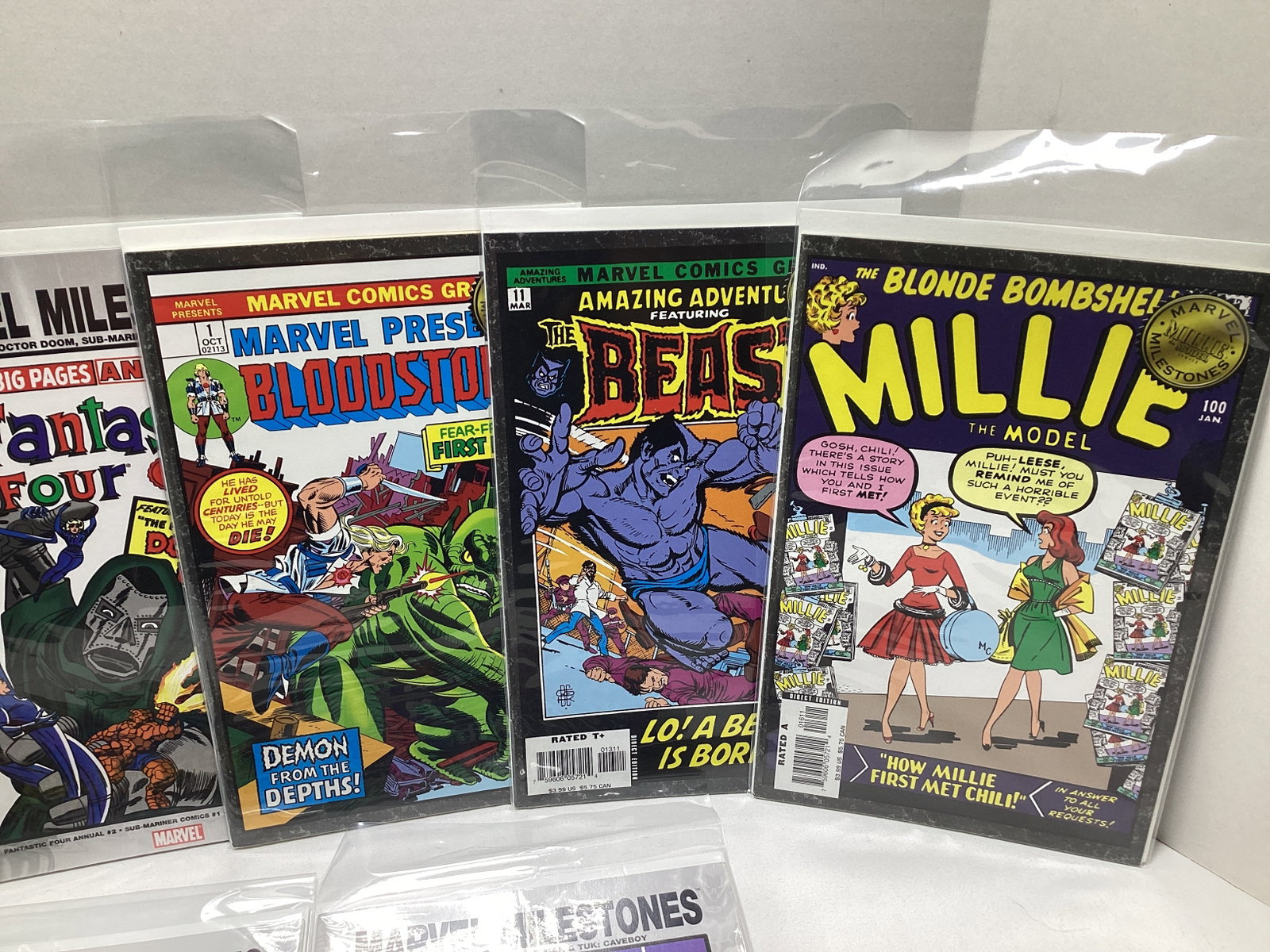 Eight Marvel Milestones Comic Books - 3