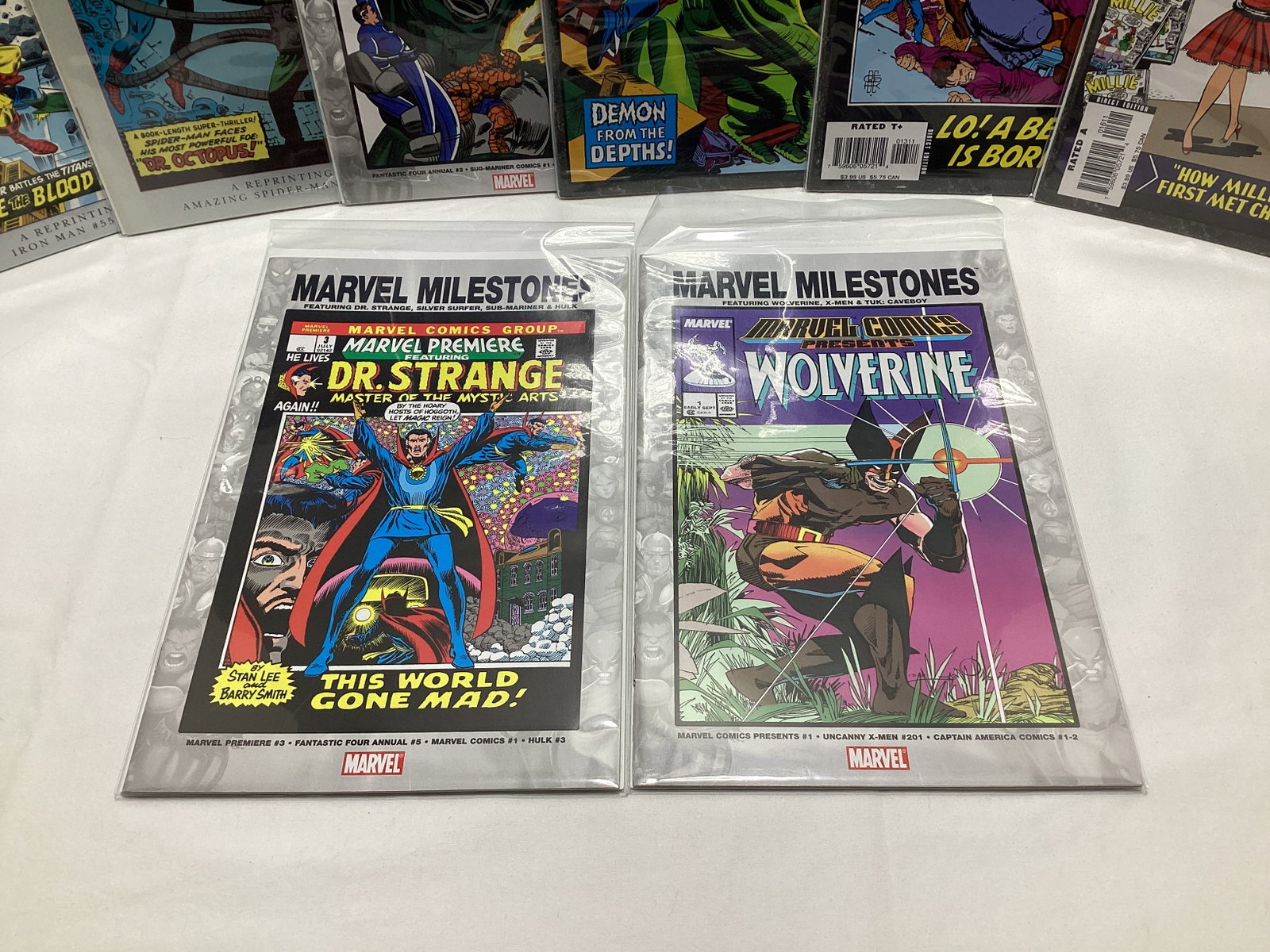 Eight Marvel Milestones Comic Books - 4