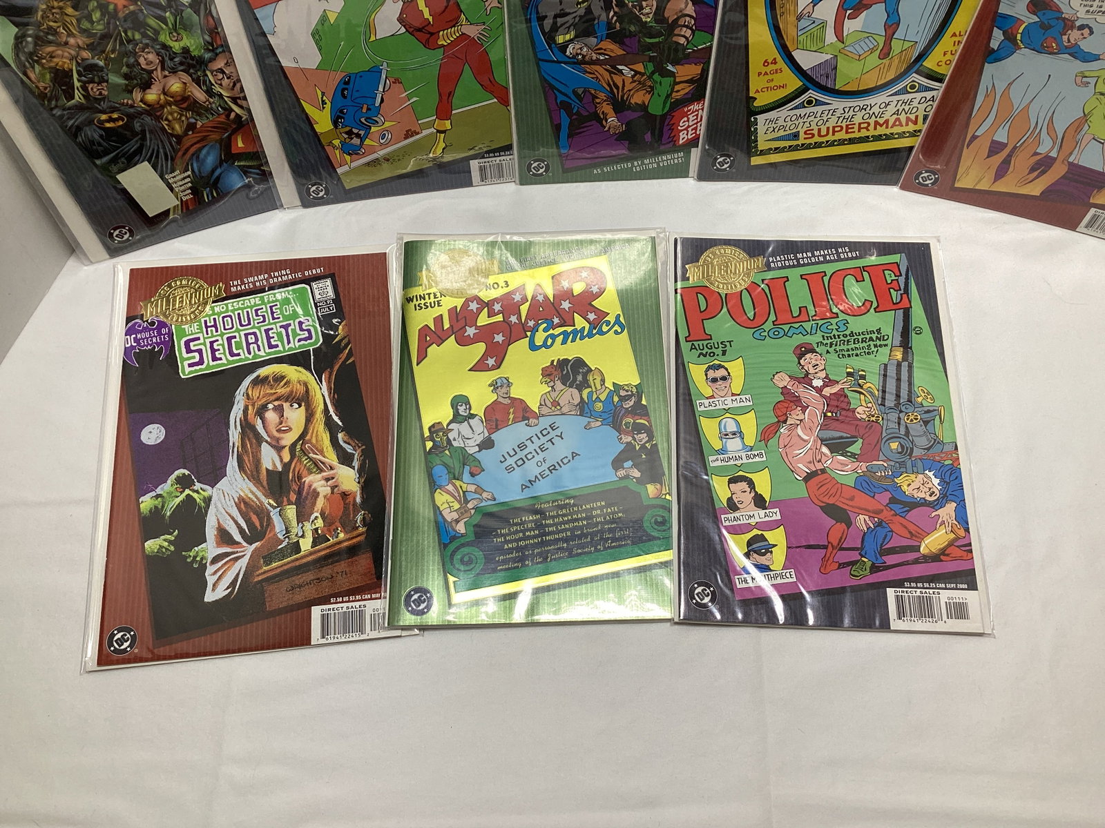 Eight DC Millennium Edition Comic Books - 4