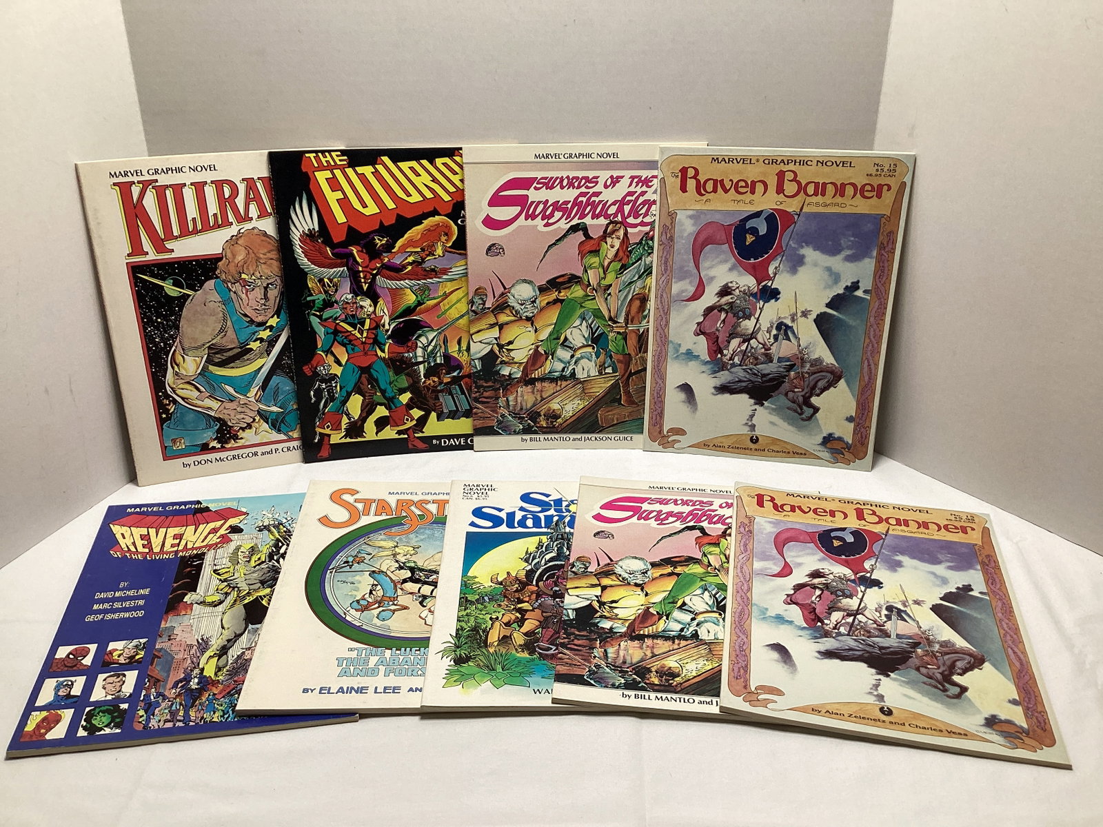 Nine Marvel Graphic Novels (1 of 5)