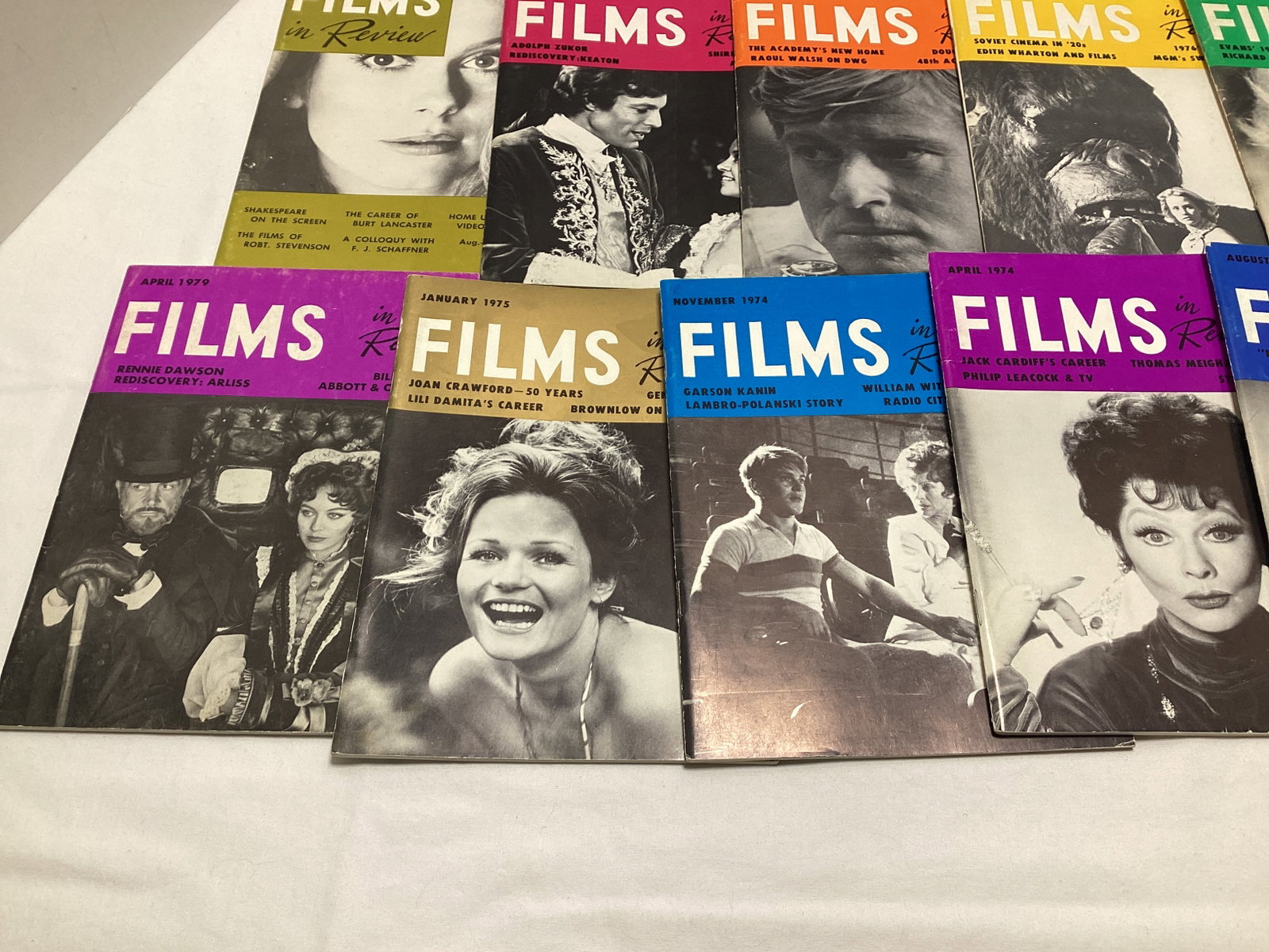 13 Films in Review Magazines - 6