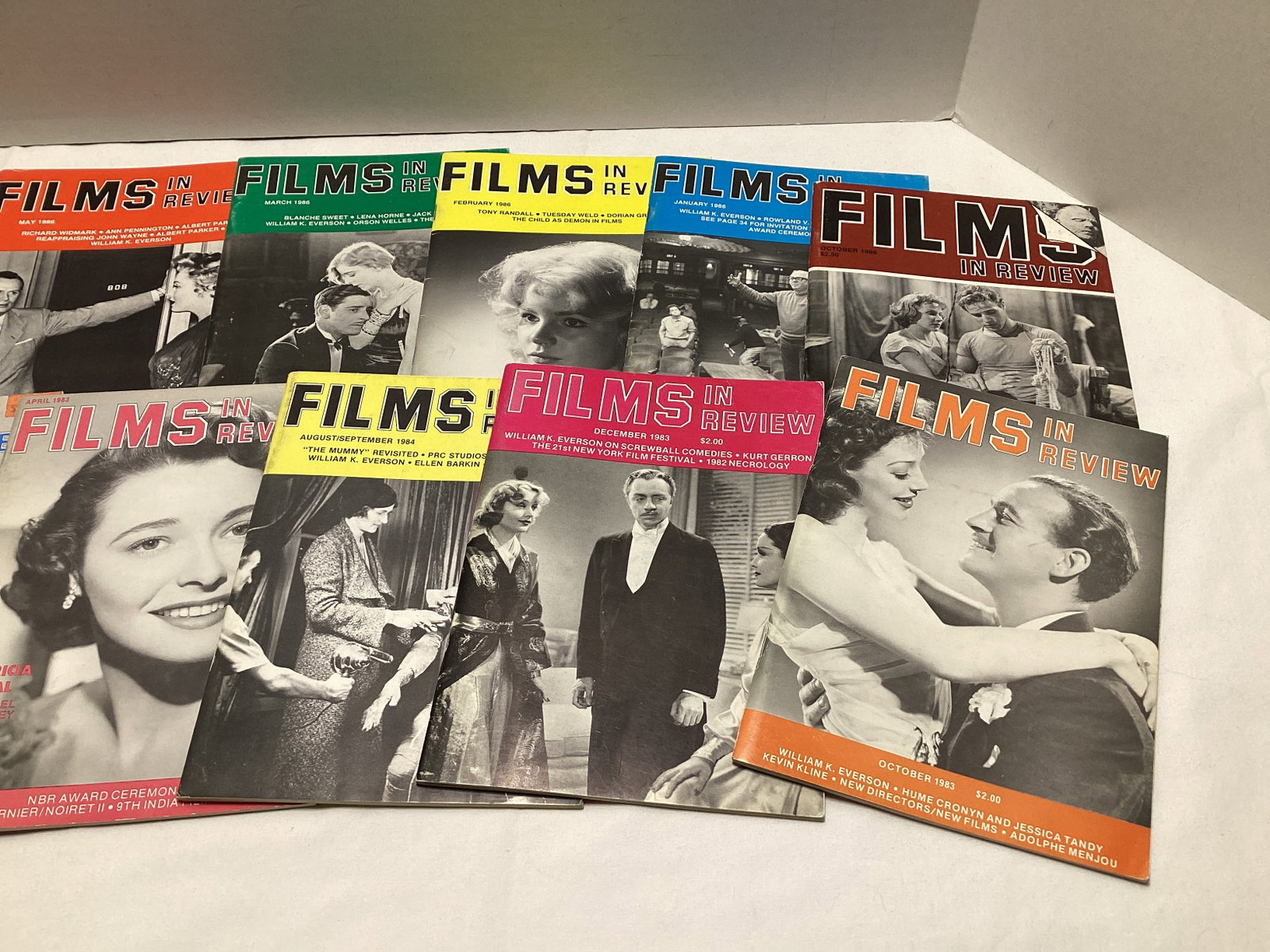 14 Films in Review Magazines - 3
