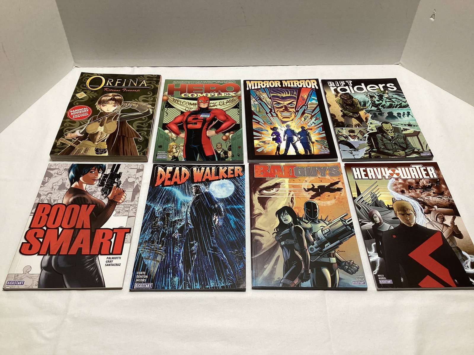 Eight Graphic Novels: .