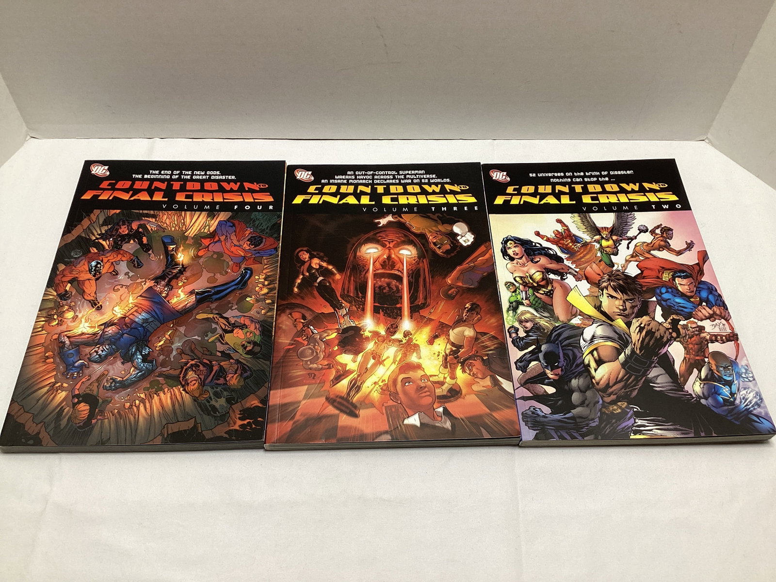 Three Countdown to Final Crisis DC Graphic Novels: .