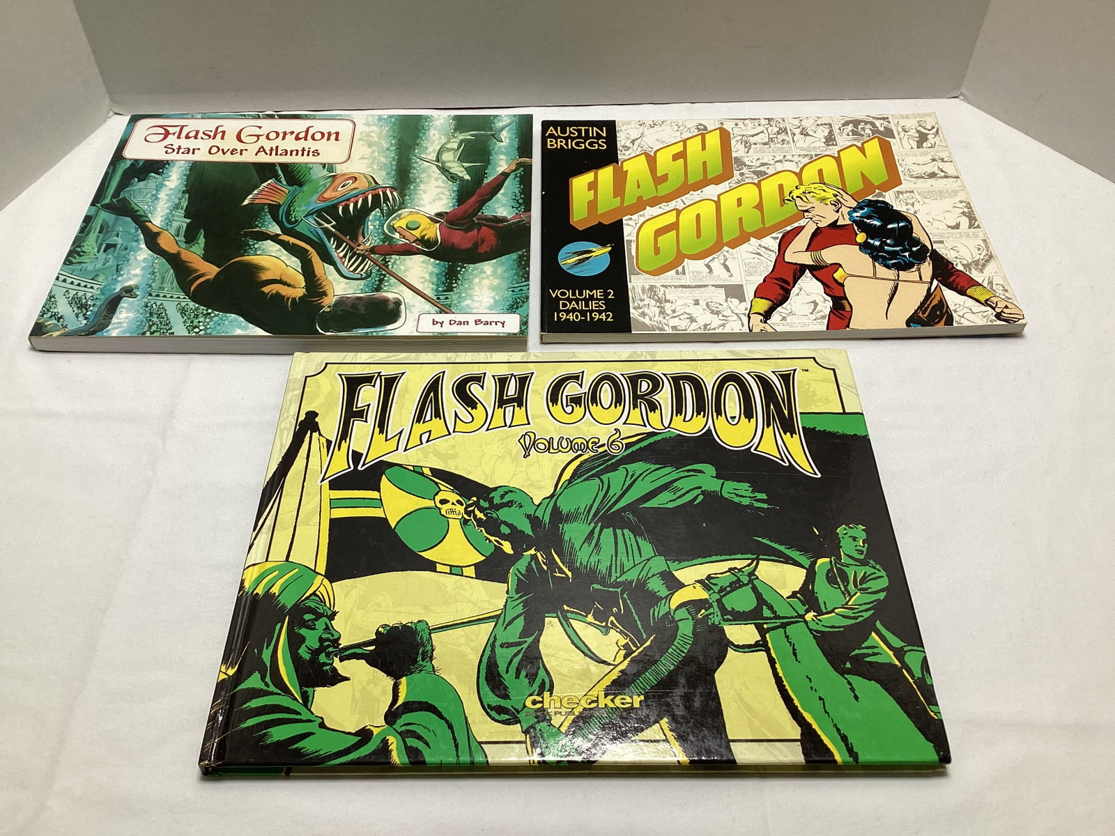 Three Flash Gordon Graphic Novels: .