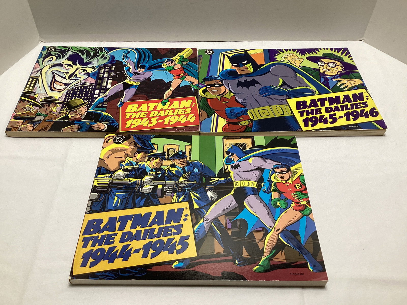 Three Batman the Dalies Graphic Novels: .