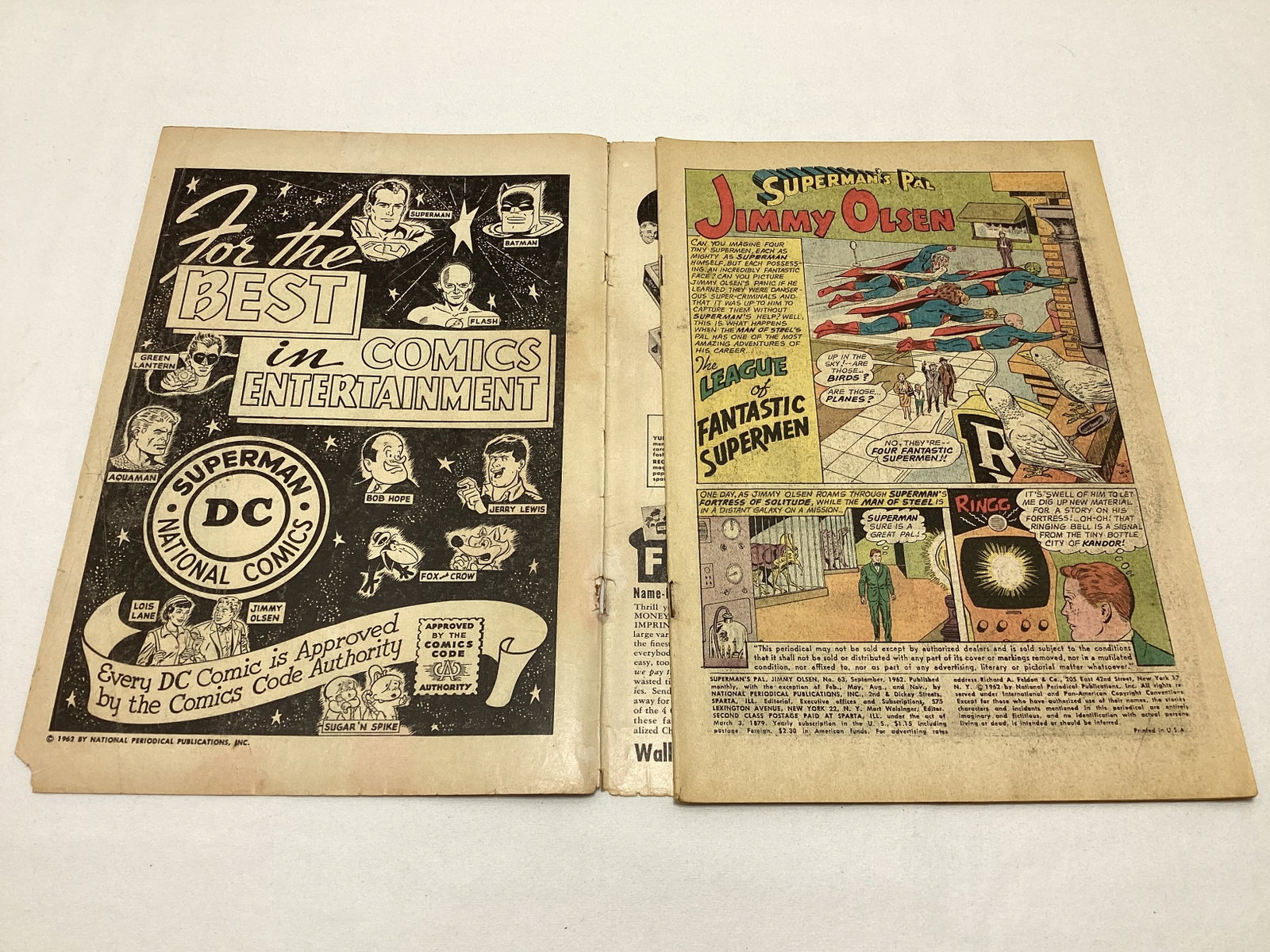 Superman's Pal Jimmy Olsen 63 DC Comic Book - 6