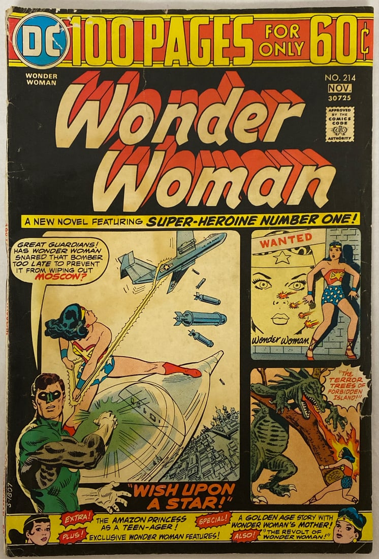 Wonder Woman 214 DC Comic Book (1 of 8)