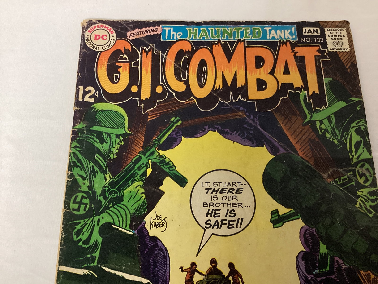 GI Combat 133 DC Comic Book - 2