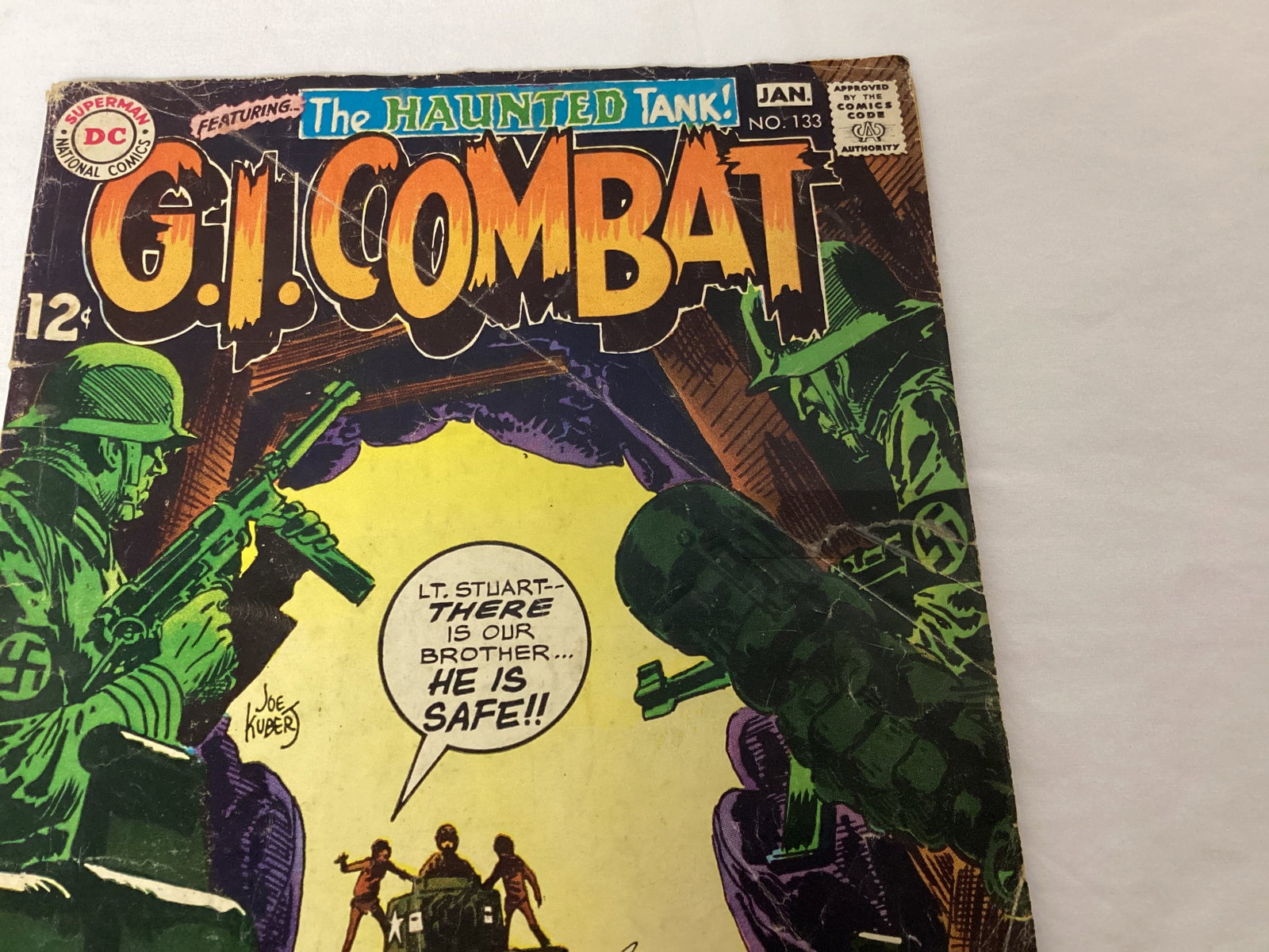 GI Combat 133 DC Comic Book - 3