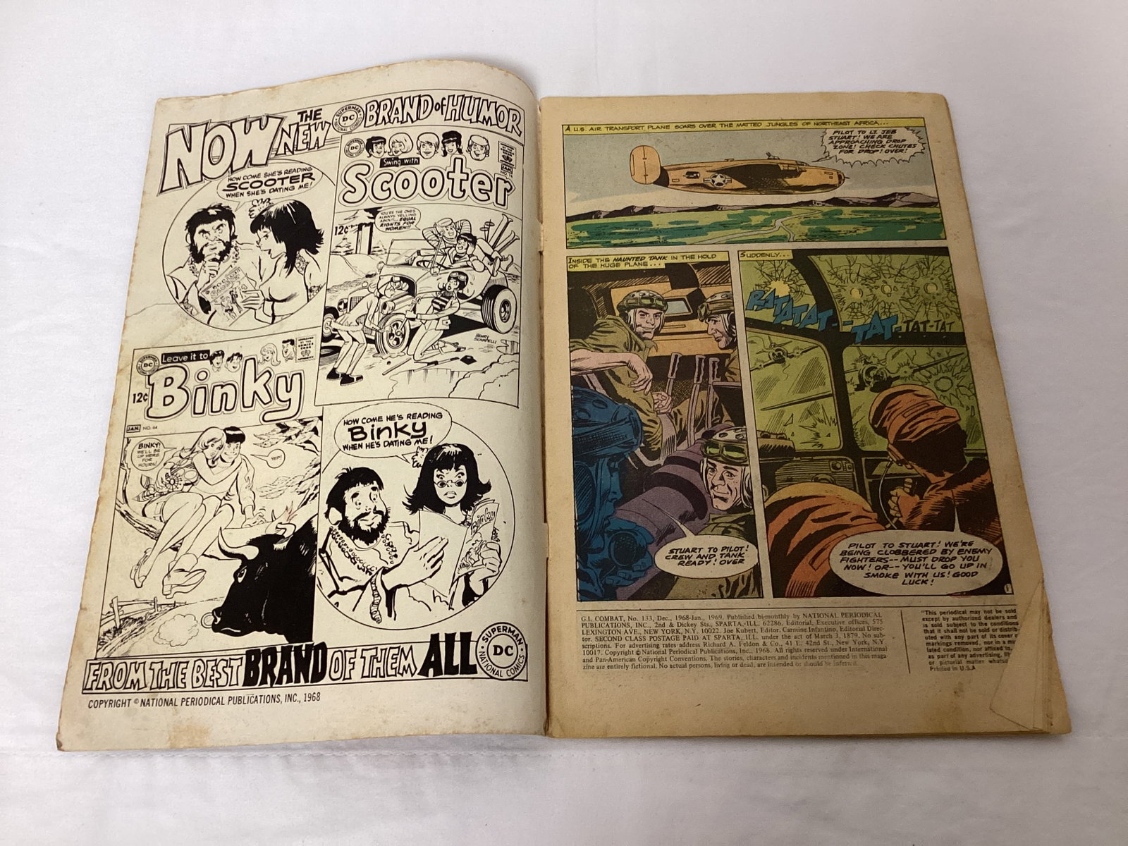 GI Combat 133 DC Comic Book - 6