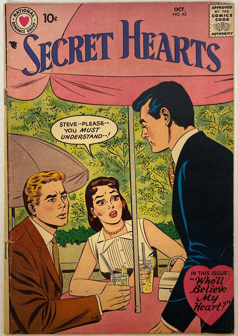 Secret Hearts 42 DC Comic Book (1 of 8)